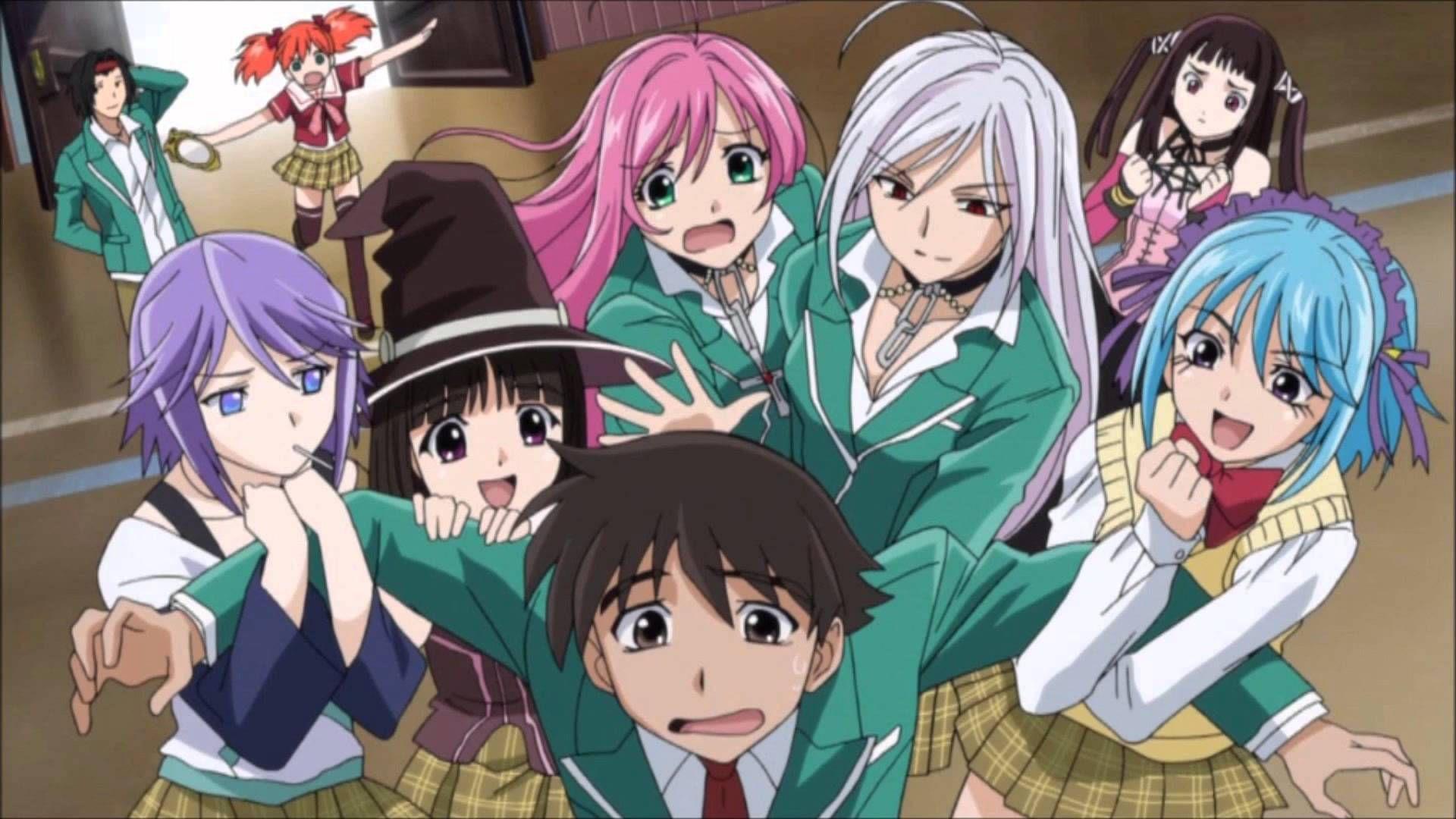 1920x1080 Rosario Vampire Wallpaper HD