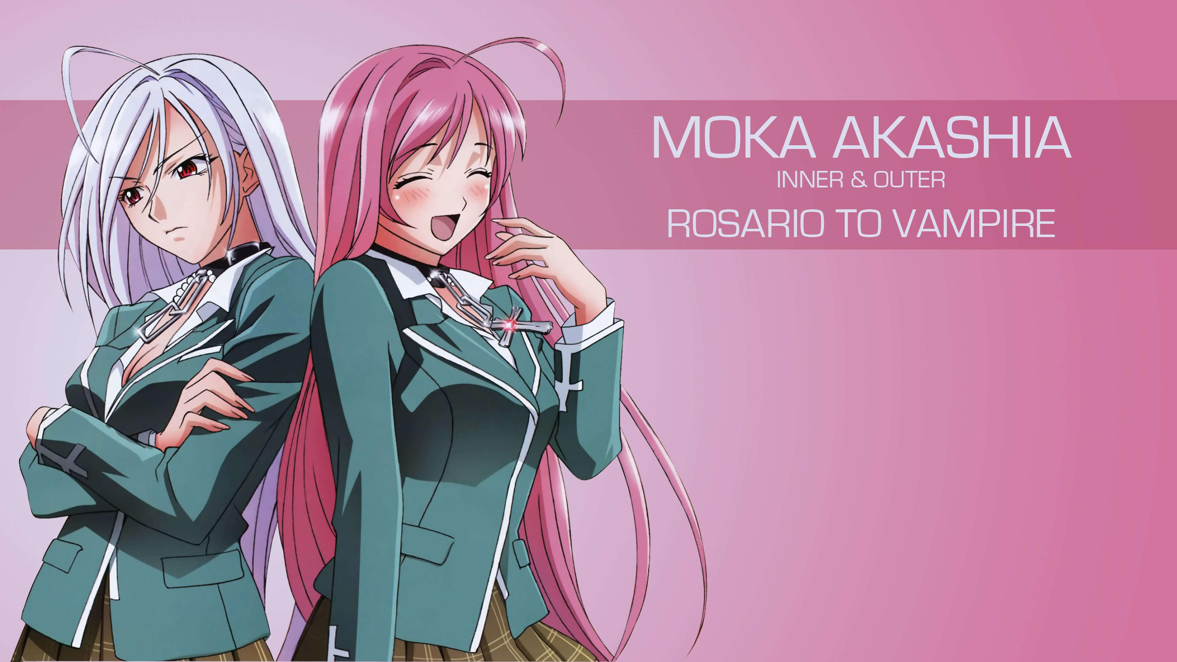3840x2160 Categories Rosario Vampire Moka Wallpaper