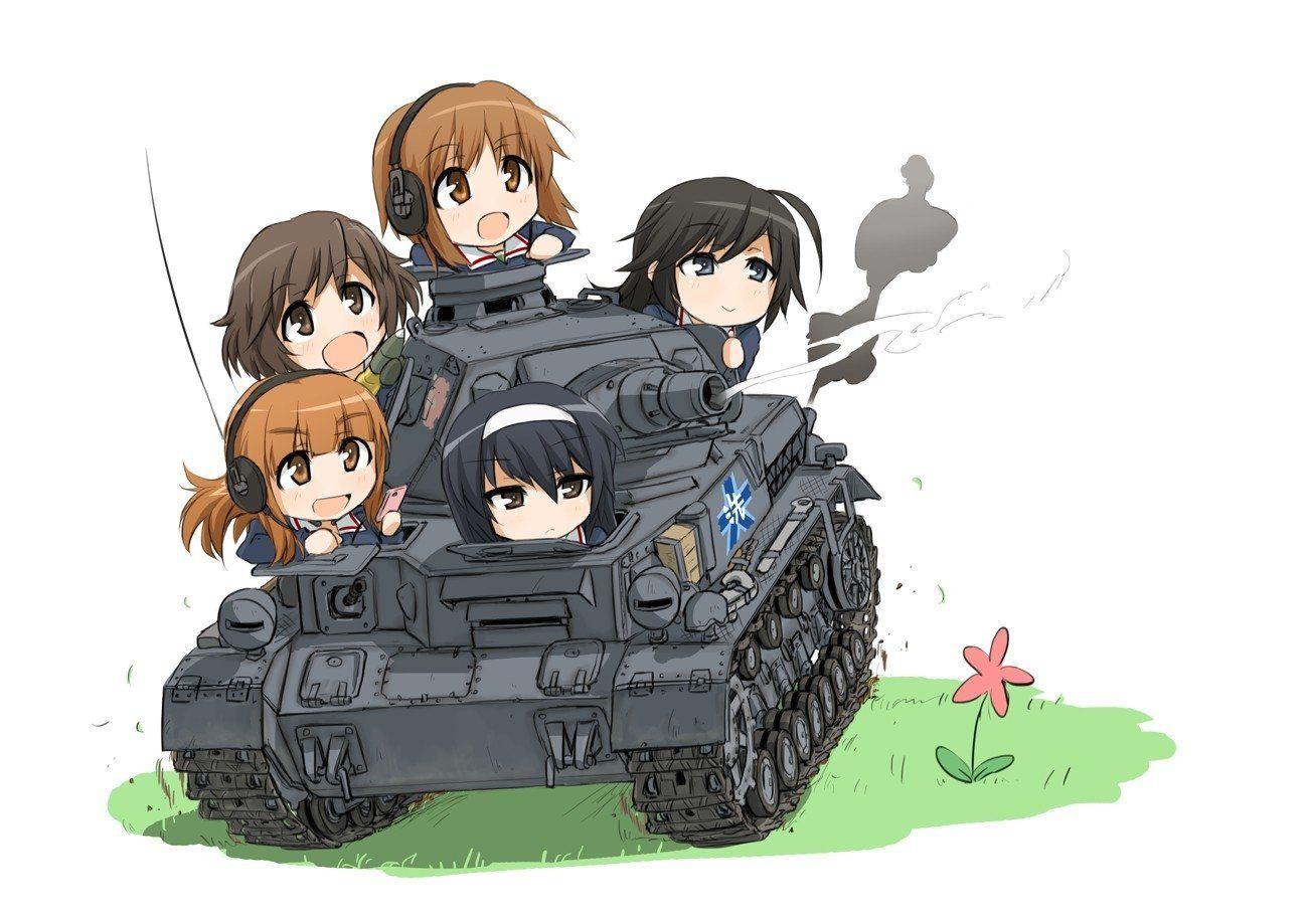 1300x919 Girls Und Panzer Wallpaper