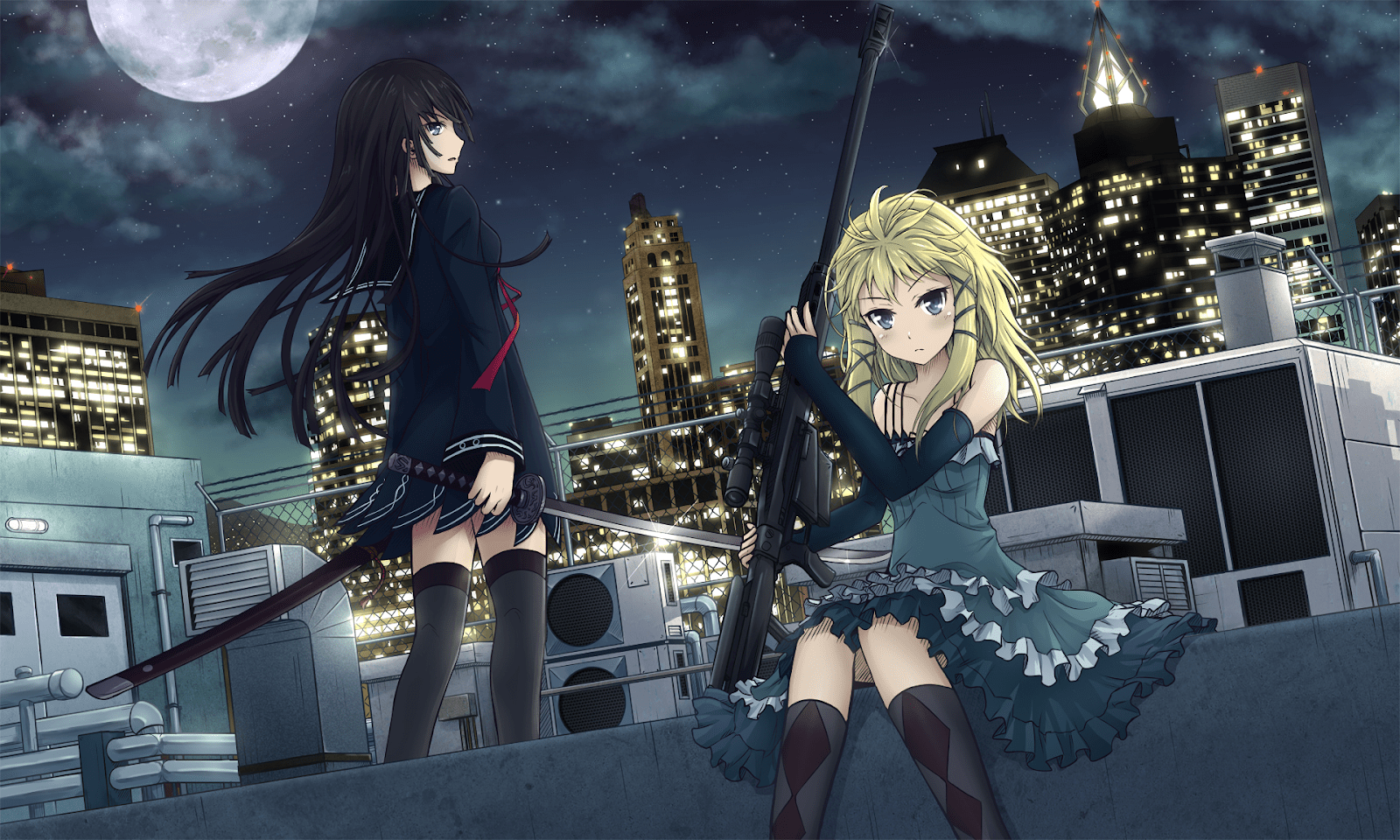 1600x960 Black Bullet Wallpaper