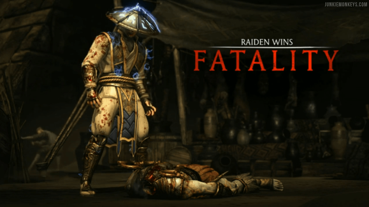 1270x715 Mortal Kombat X Official Game Art. wallpaper. Raiden