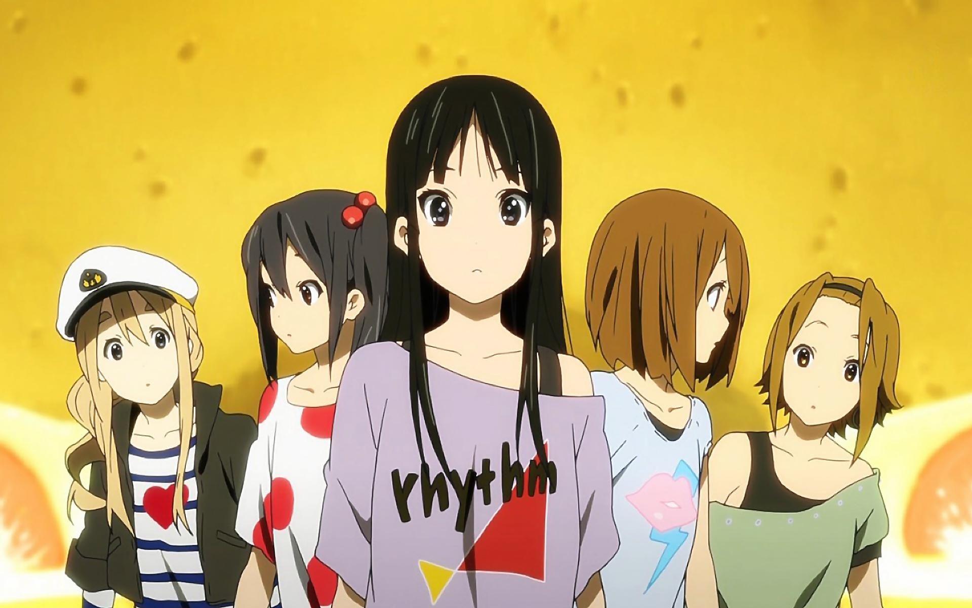 K-On! female characters wallpaper - Anime wallpapers - #49592