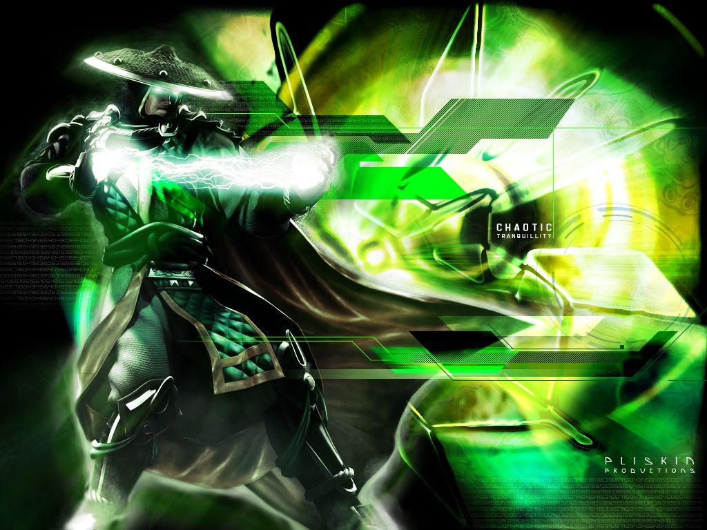 1024x768 Mortal Kombat Raiden