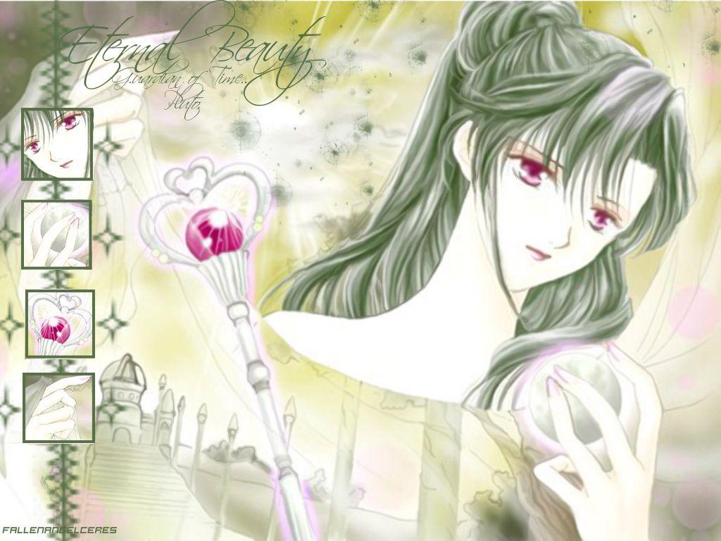 1024x768 Meiou Setsuna Sailor Pluto Pluto Wallpaper