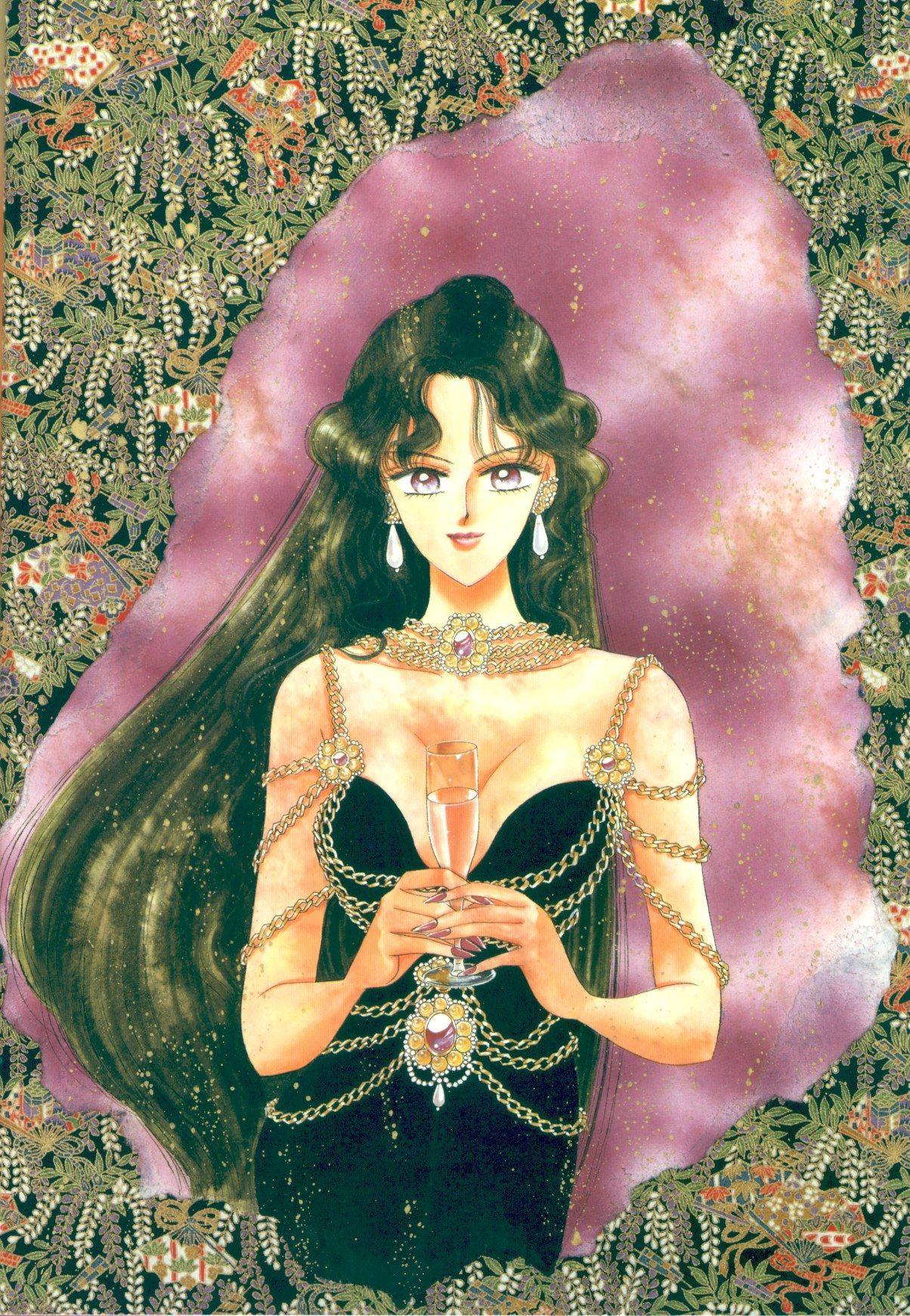1204x1741 Setsuna Meioh (Sailor Pluto) from Sailor Moon series