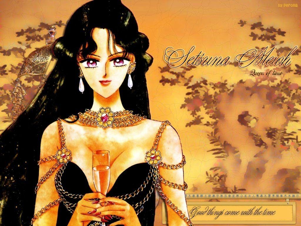 1024x768 Meiou Setsuna Sailor Pluto Pluto Wallpaper