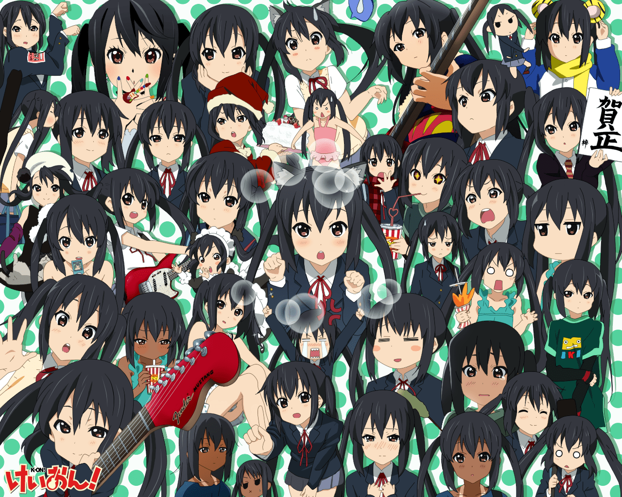 1280x1024 K ON! Wallpaper And Background Imagex1024