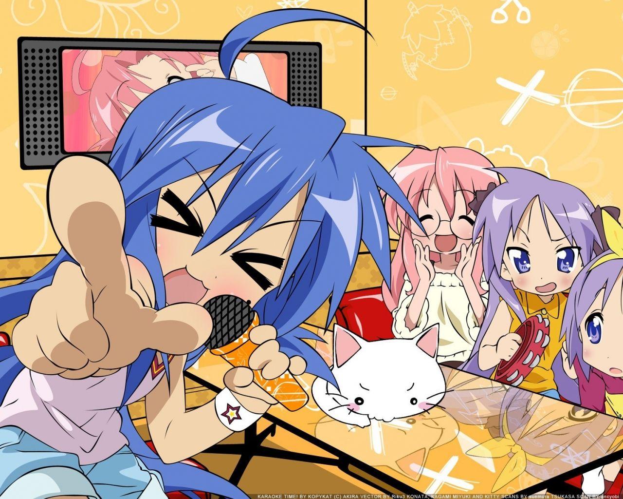 1280x1024 Free download Lucky Star Wallpaper 1920x1200 Lucky Star Hiiragi