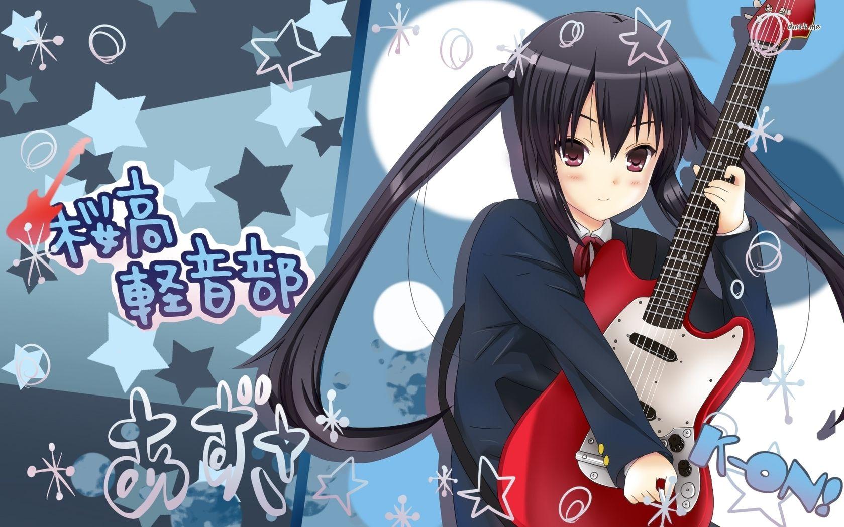 1680x1050 Azusa Nakano On! Wallpaper Wallpaper