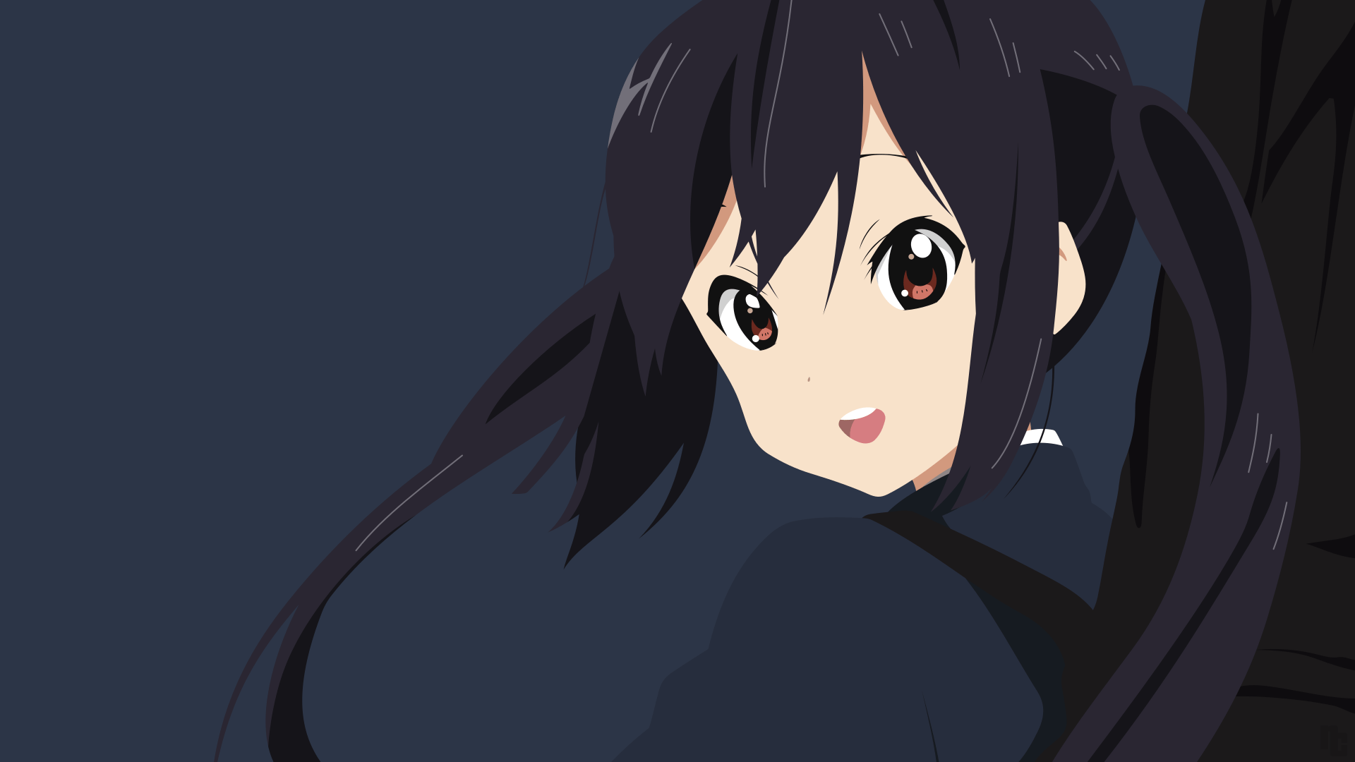 1920x1080 K On! Nakano Minimalist Wallpaper