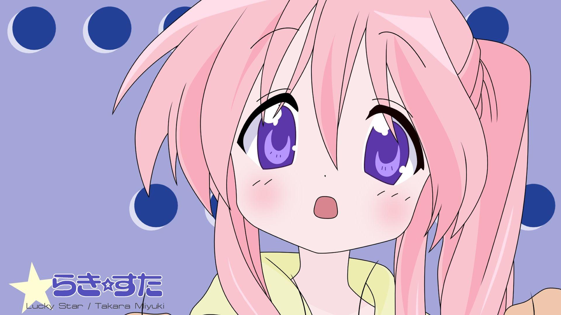 1920x1080 lucky star, takara miyuki, girl