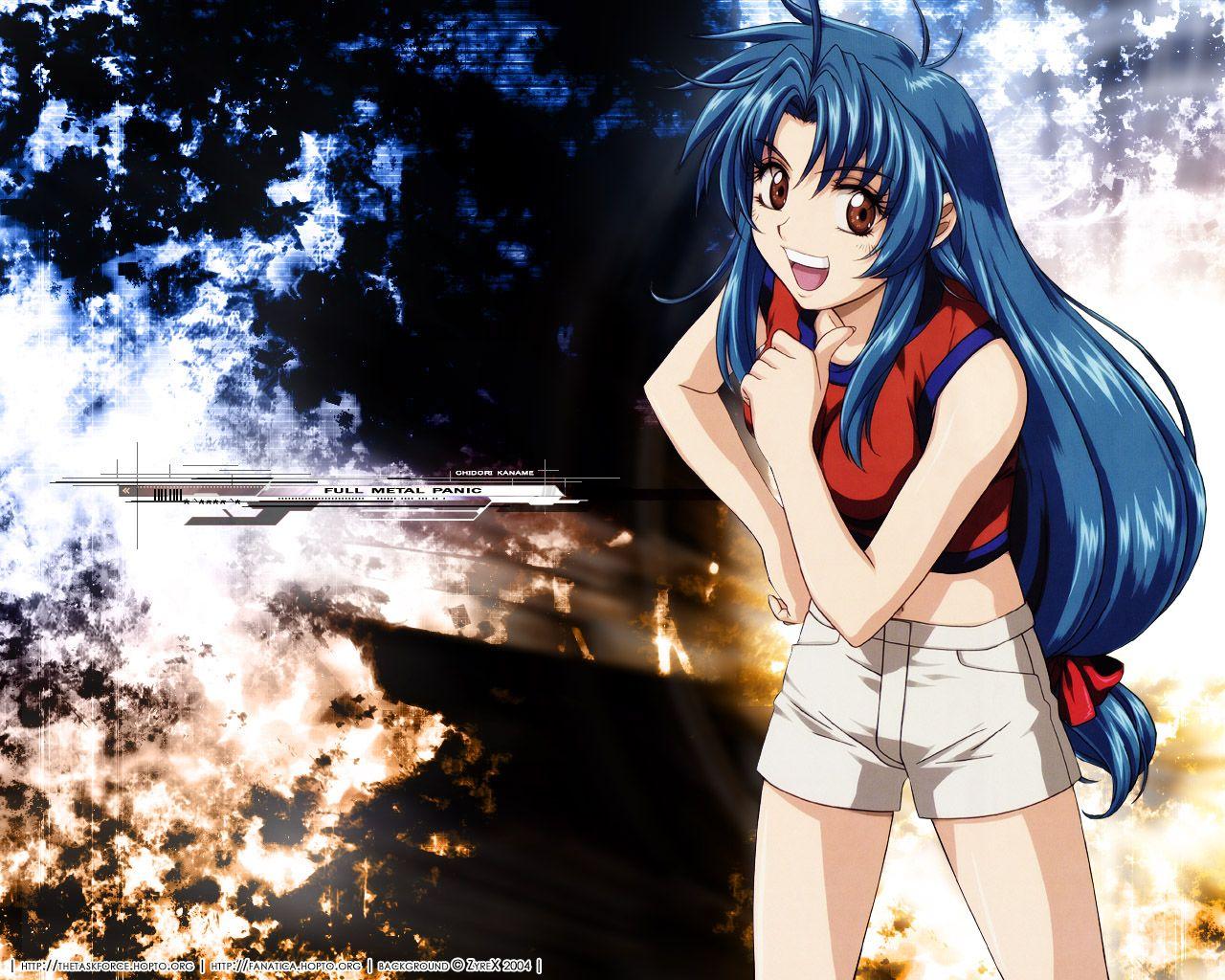 1280x1024 Gonzo, Full Metal Panic, Kaname Chidori Wallpaper