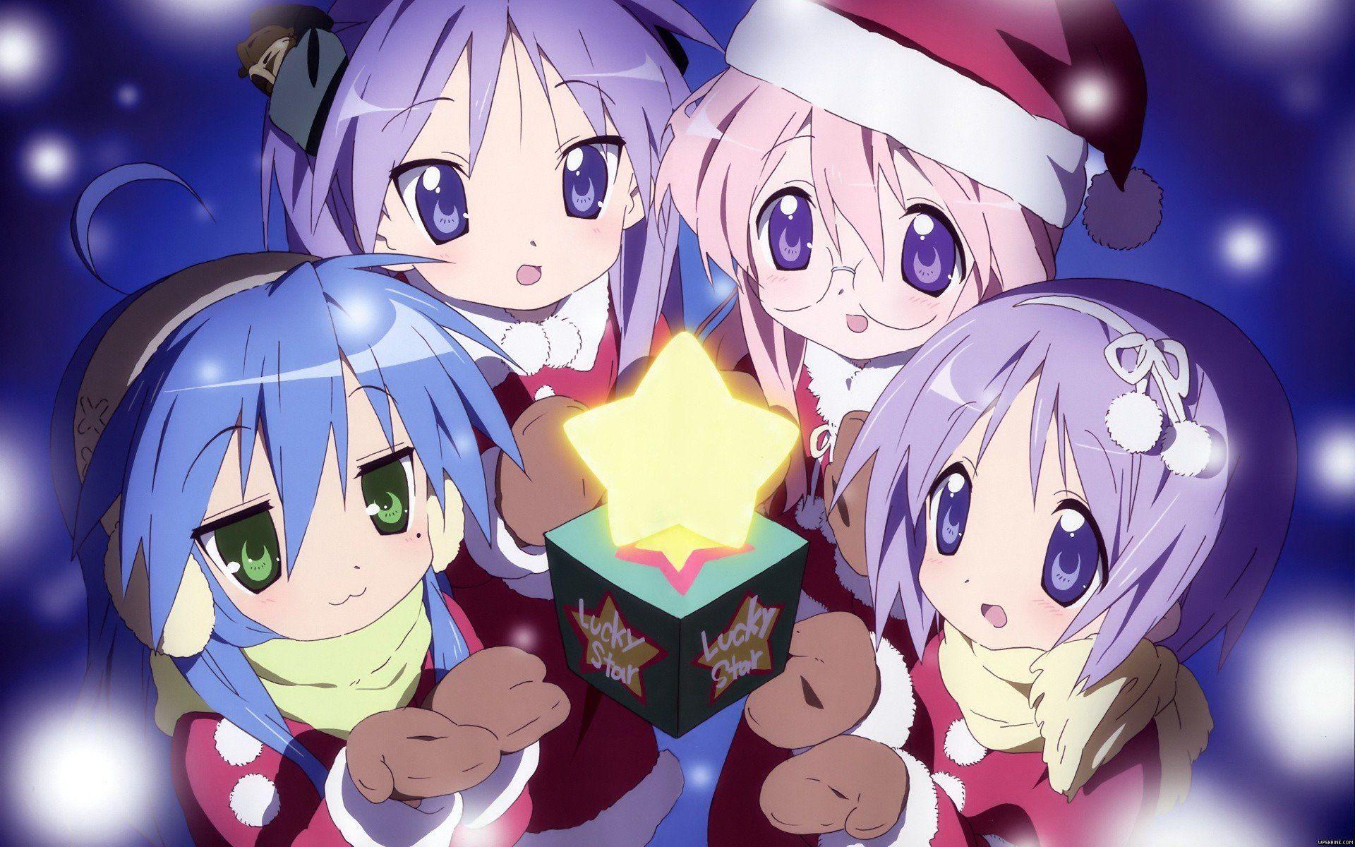 1920x1200 Lucky Star Hiiragi Kagami green eyes Hiiragi Tsukasa Takara Miyuki