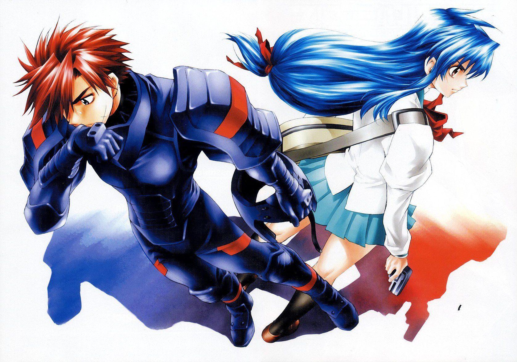 1677x1176 Full Metal Panic Sousuke Sagara Chidori Kaname Wallpaperá