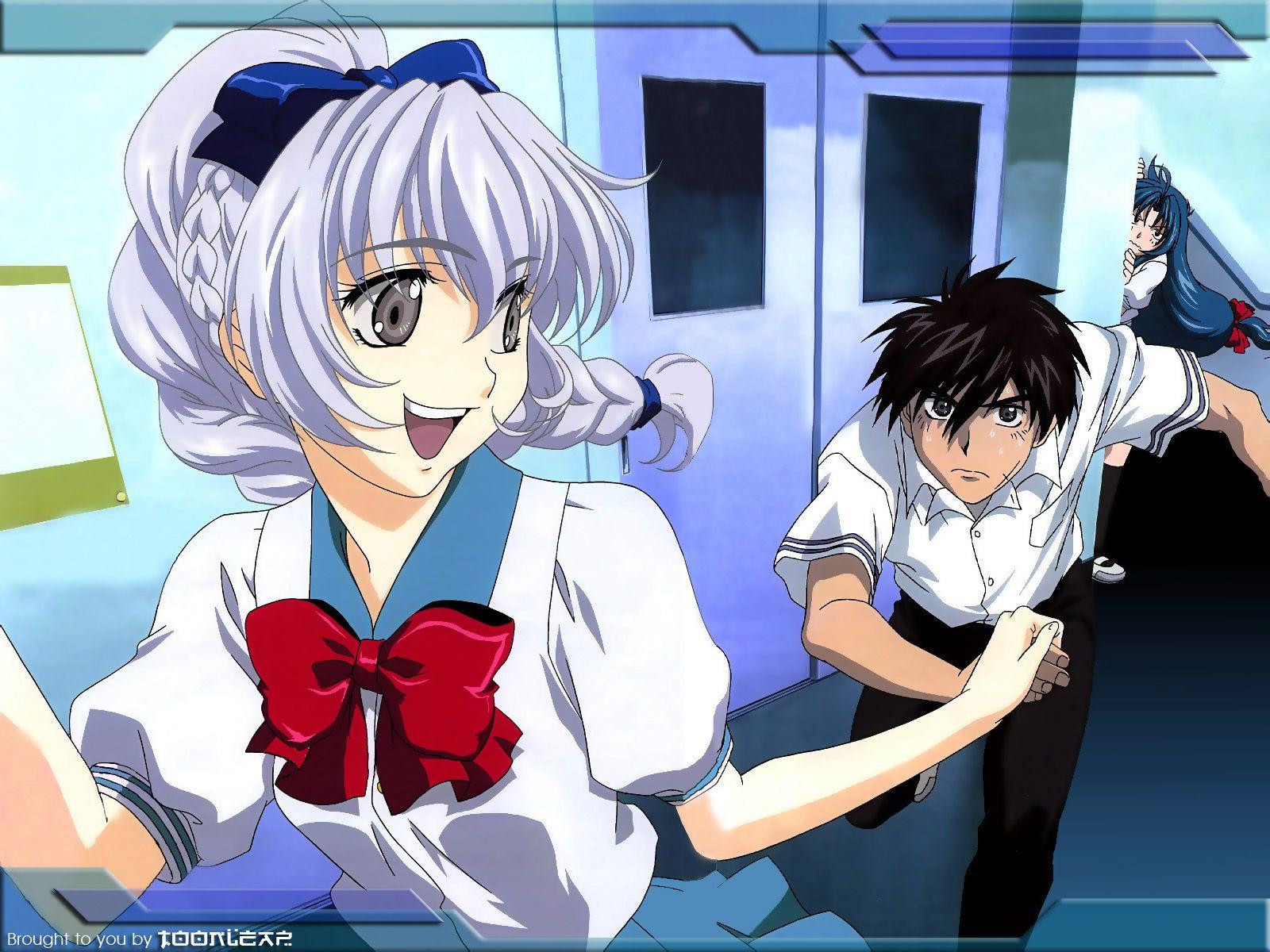 1600x1200 Full Metal Panic! Wallpaper: Somebody is watching me!