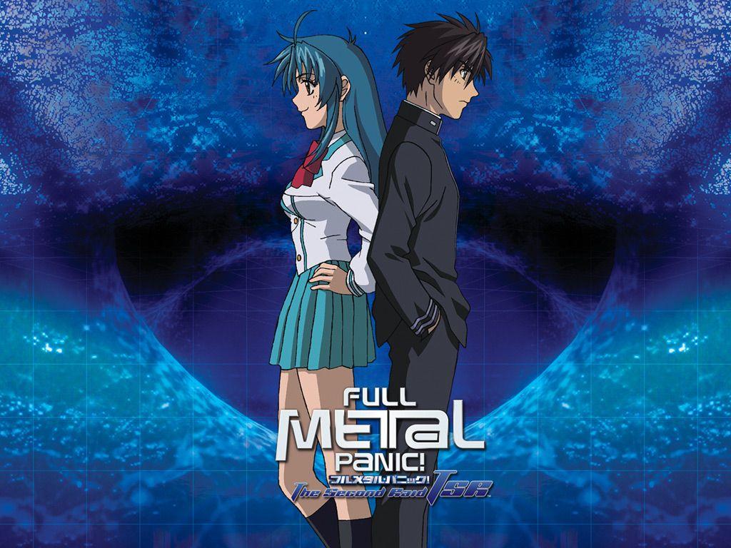 1024x768 Wallpaper of Full Metal Panic The Second Raid Anime