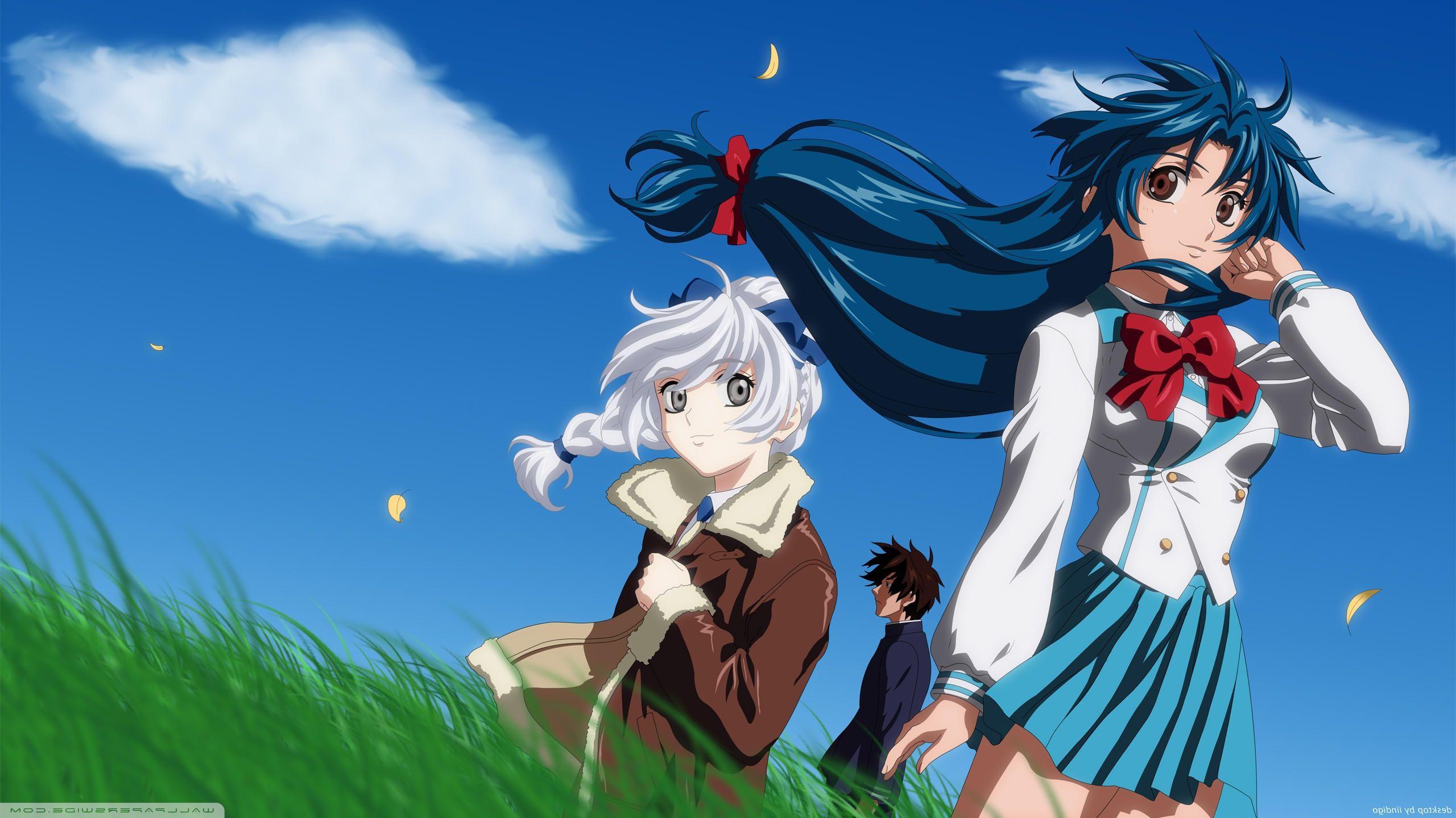 2560x1440 Full Metal Panic! Kaname. download high quality desktop wallpaper