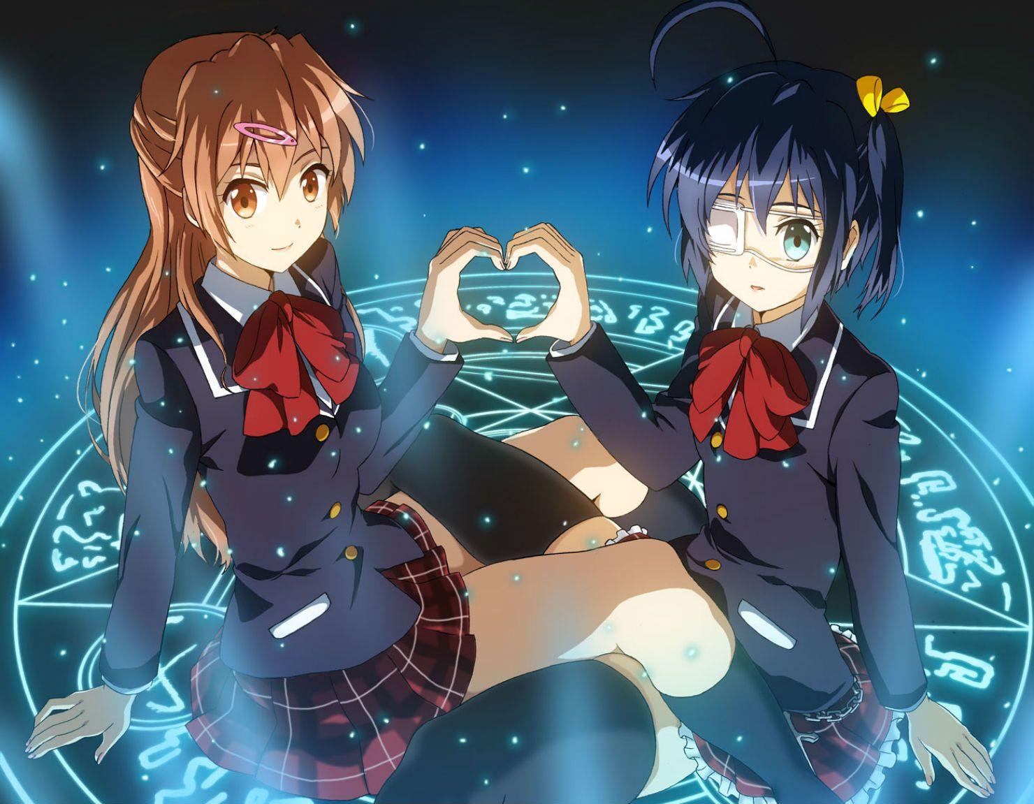 1480x1151 Chuunibyou demo koi ga shitai! nibutani shinka takanashi rikka