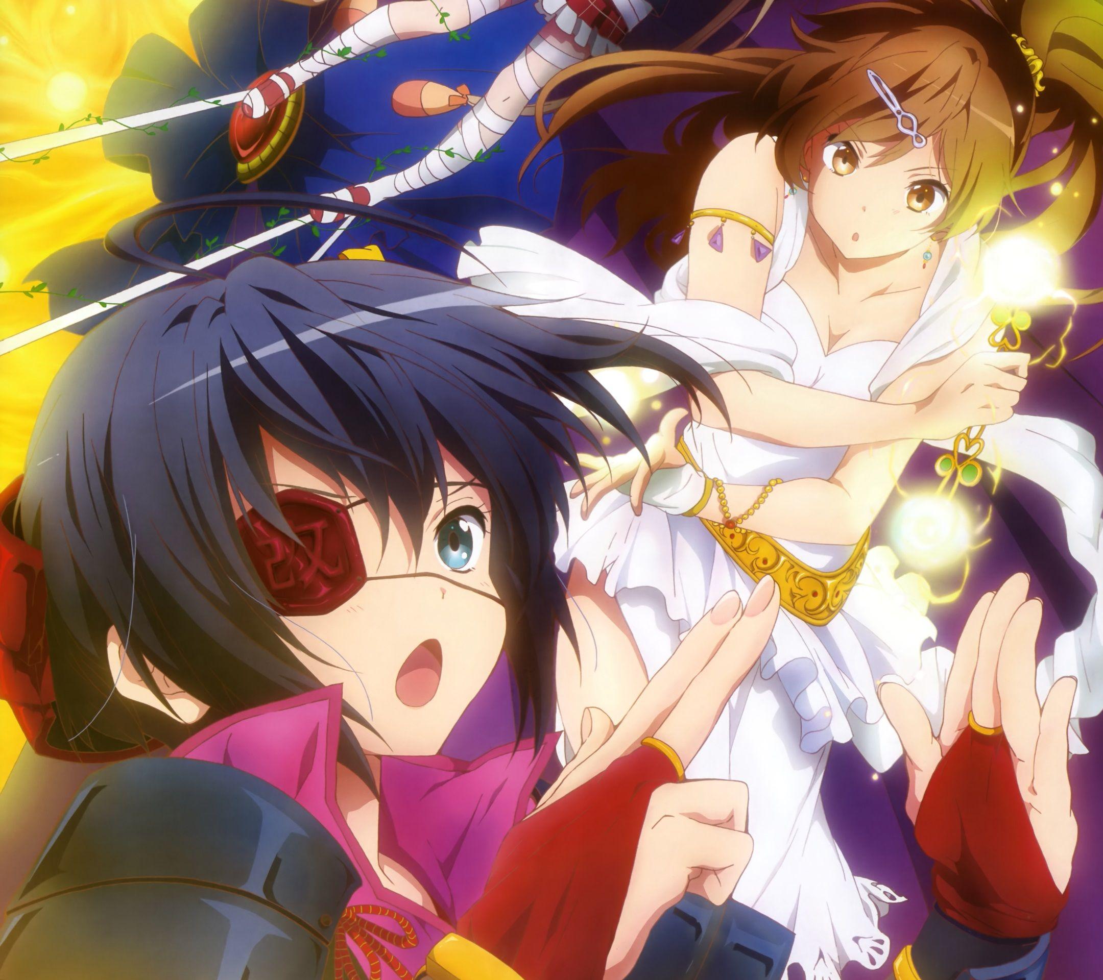 2160x1920 Chunibyo Demo Koi ga Shitai Ren.Rikka Takanashi Android wallpaper