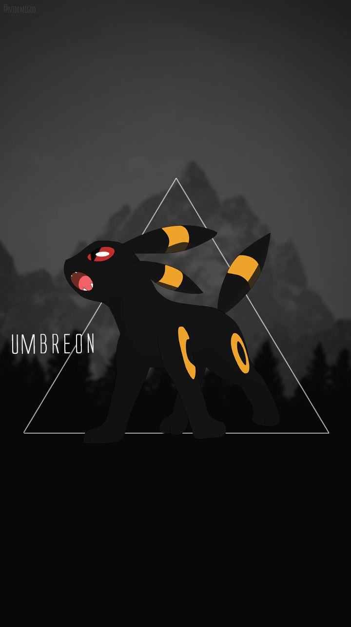 720x1283 Wallpaper Umbreon + Evolutions