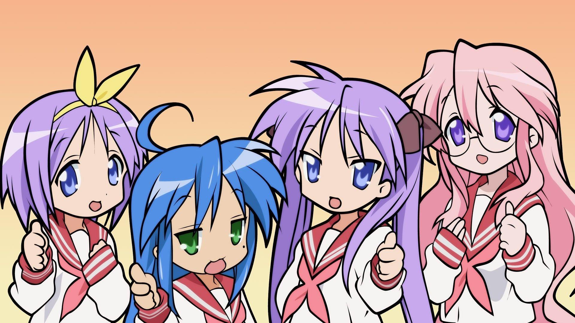 Lucky Star Anime Wallpapers Top Free Lucky Star Anime Backgrounds Wallpaperaccess