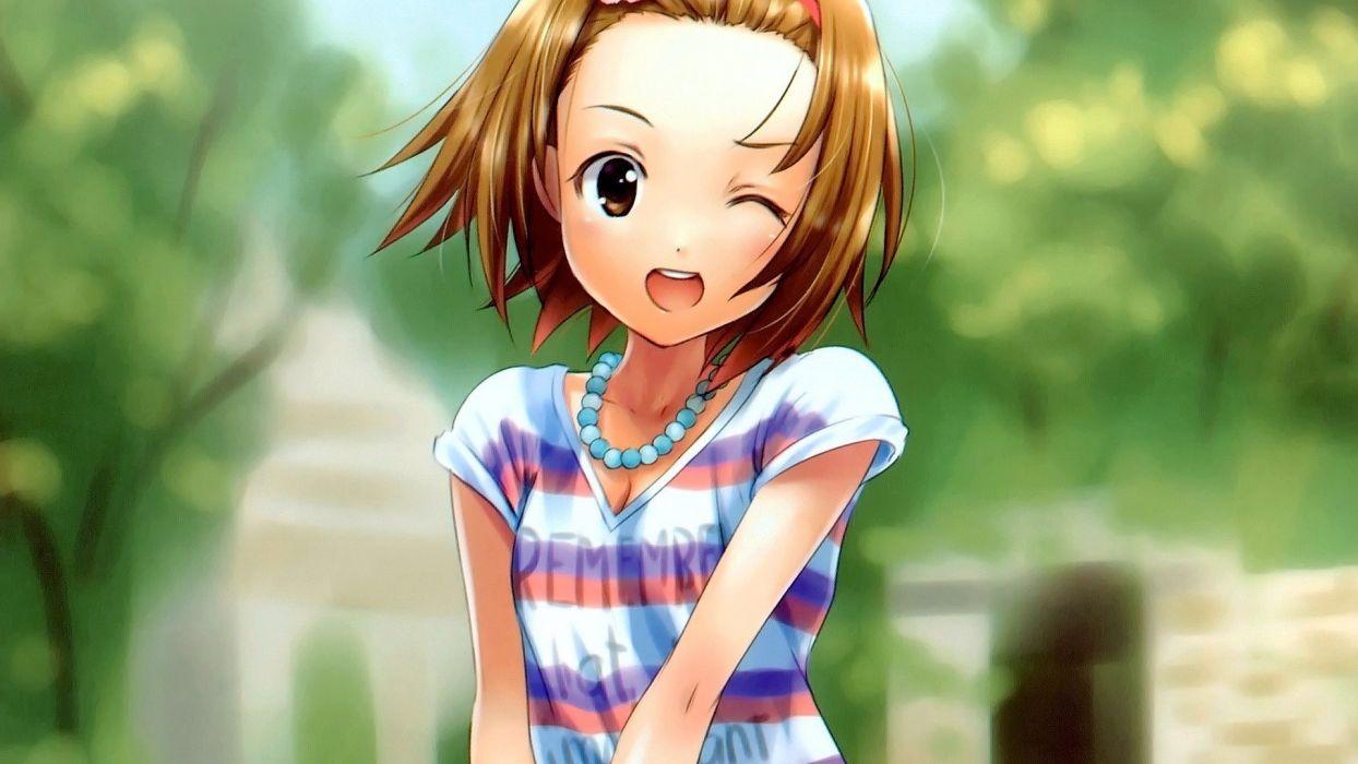 1244x700 Anime Girls K ON! Tainaka Ritsu Wallpaperx1080