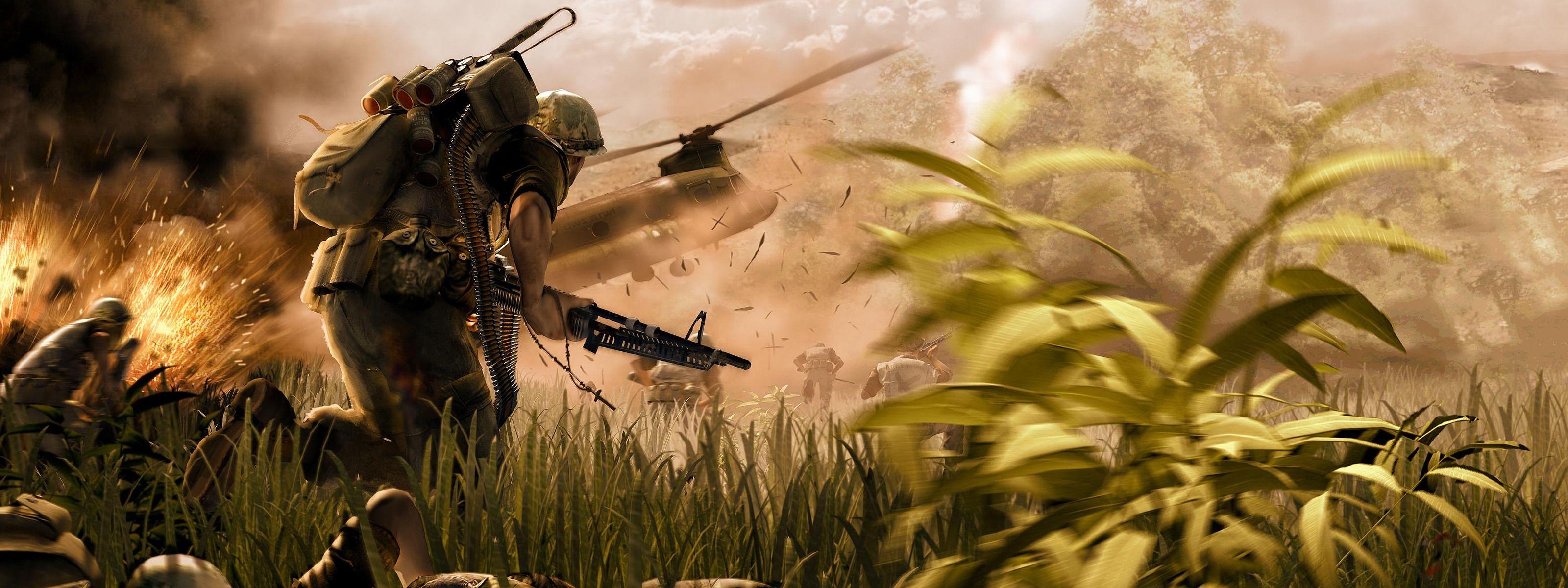 3200x1200 Video Game Dual Monitor Wallpaper