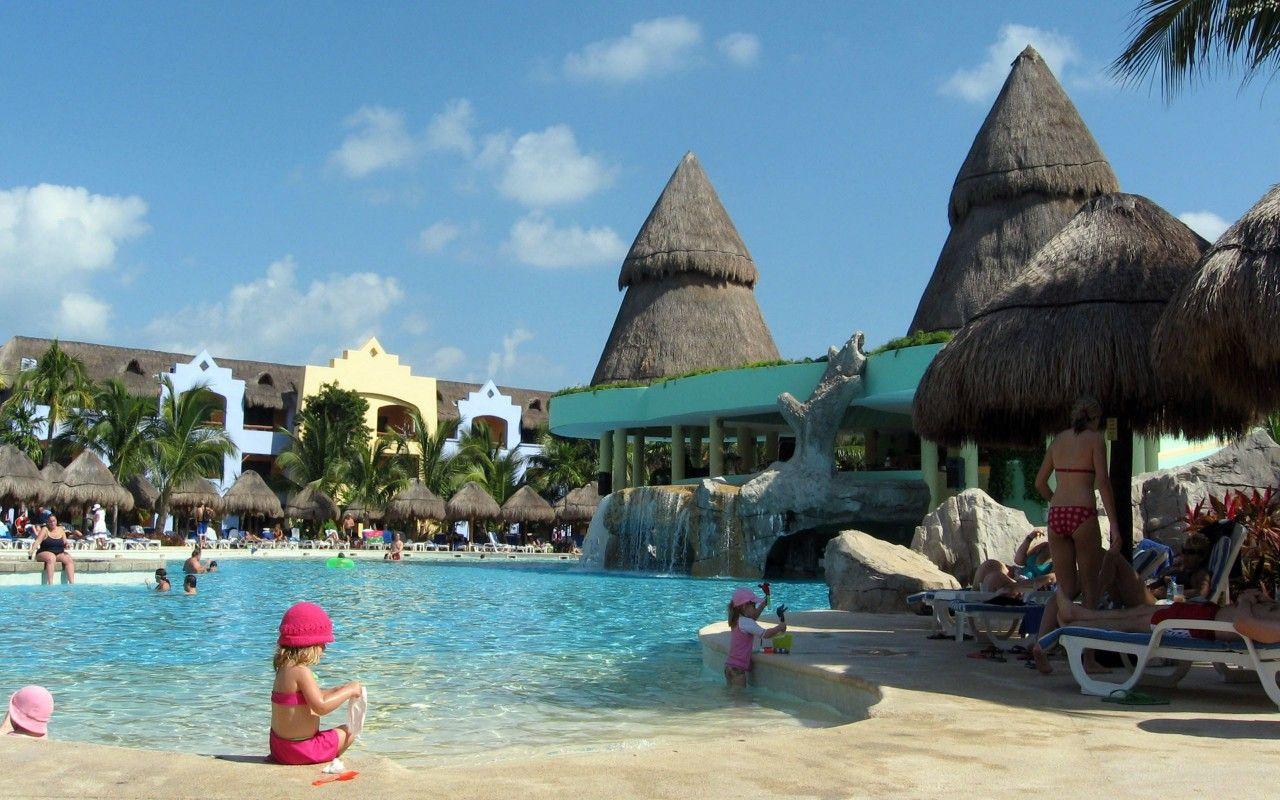 1280x800 Playa del Carmen Hotel Wallpaper 1280x800