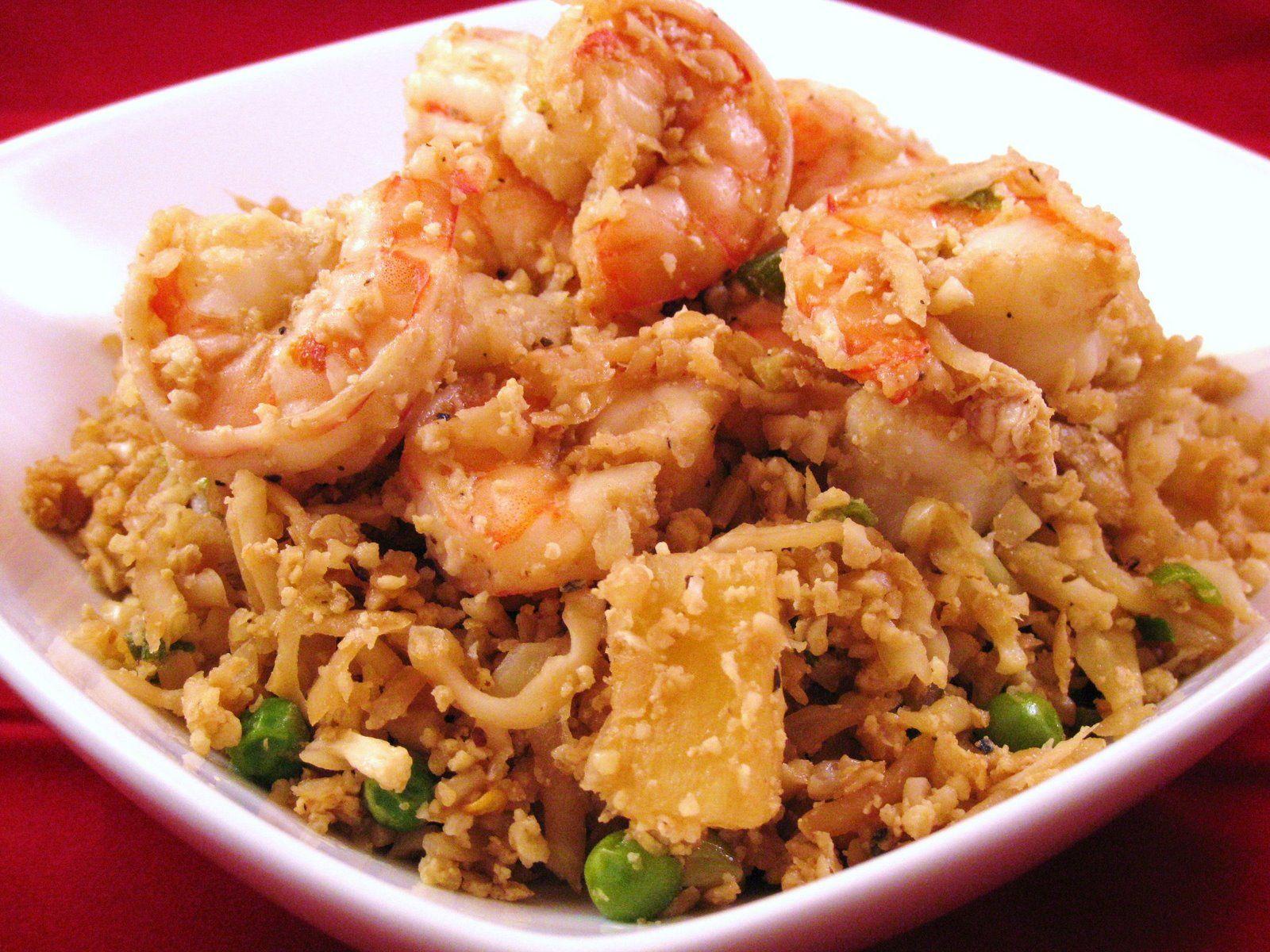 1600x1200 Cara's Cravings Shrimp & Pineapple Fried “Rice”
