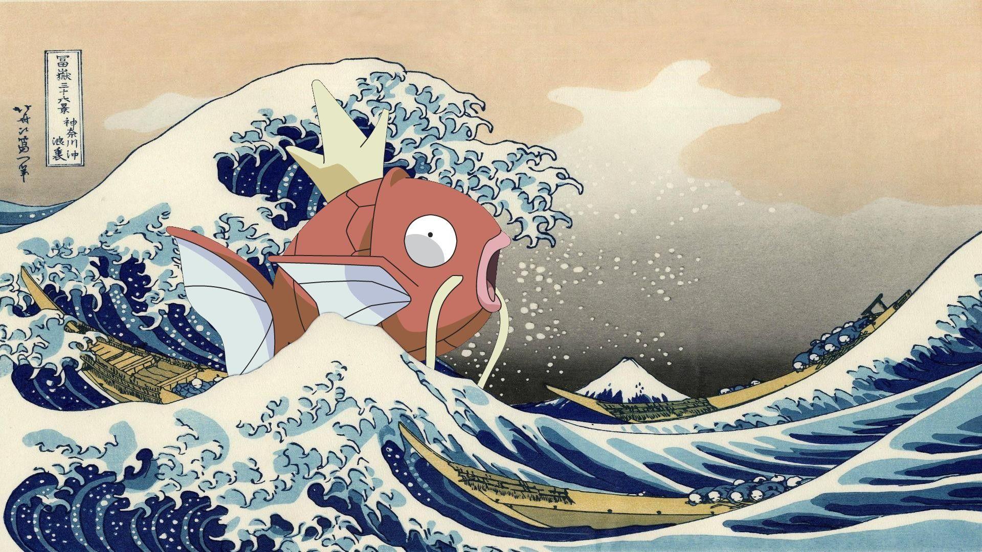1920x1080 Great Wave off Kanagawa Wallpaper