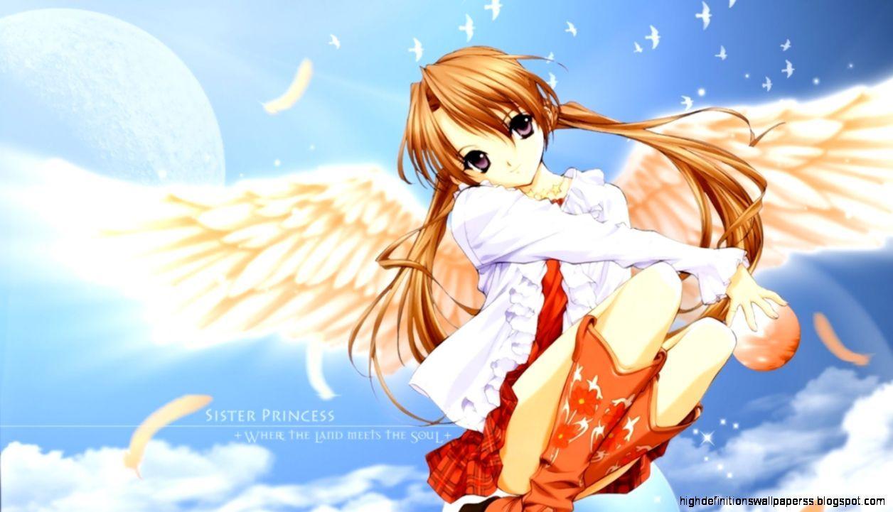 Best of Soul Land Wallpapers -1256x721 My Heart Cute Cartoon Angel Girl Wallpaper HD. High Definitions