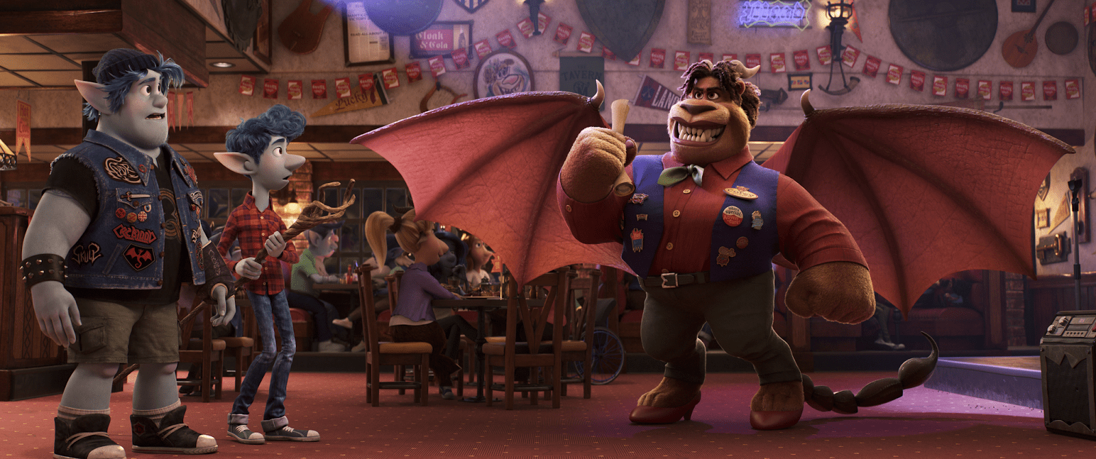 1600x670 TRAILER New and Posters for Pixar's 'Onward'. New