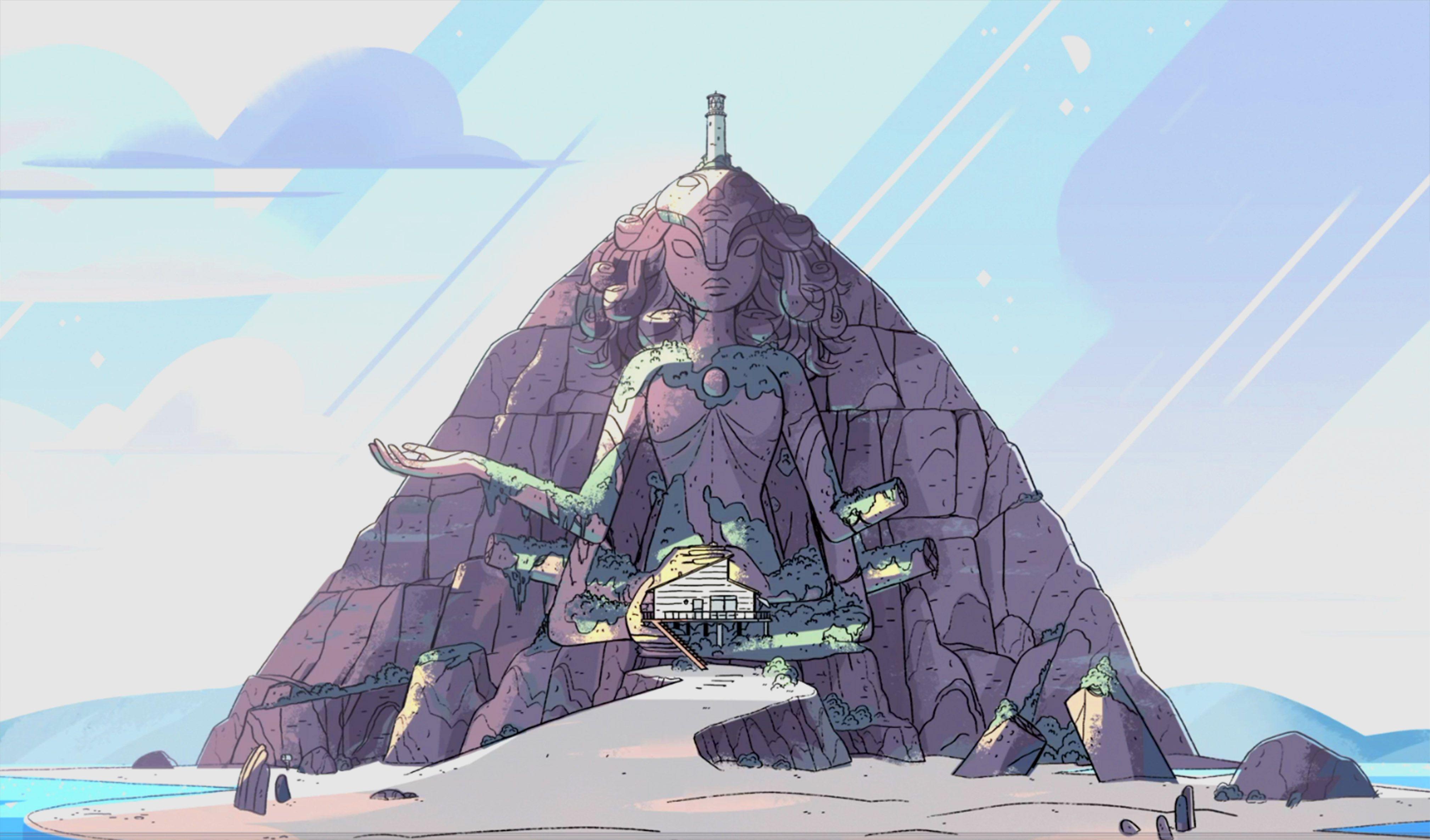 4036x2372 Steven Universe Obsidian Temple, HD Wallpaper & background