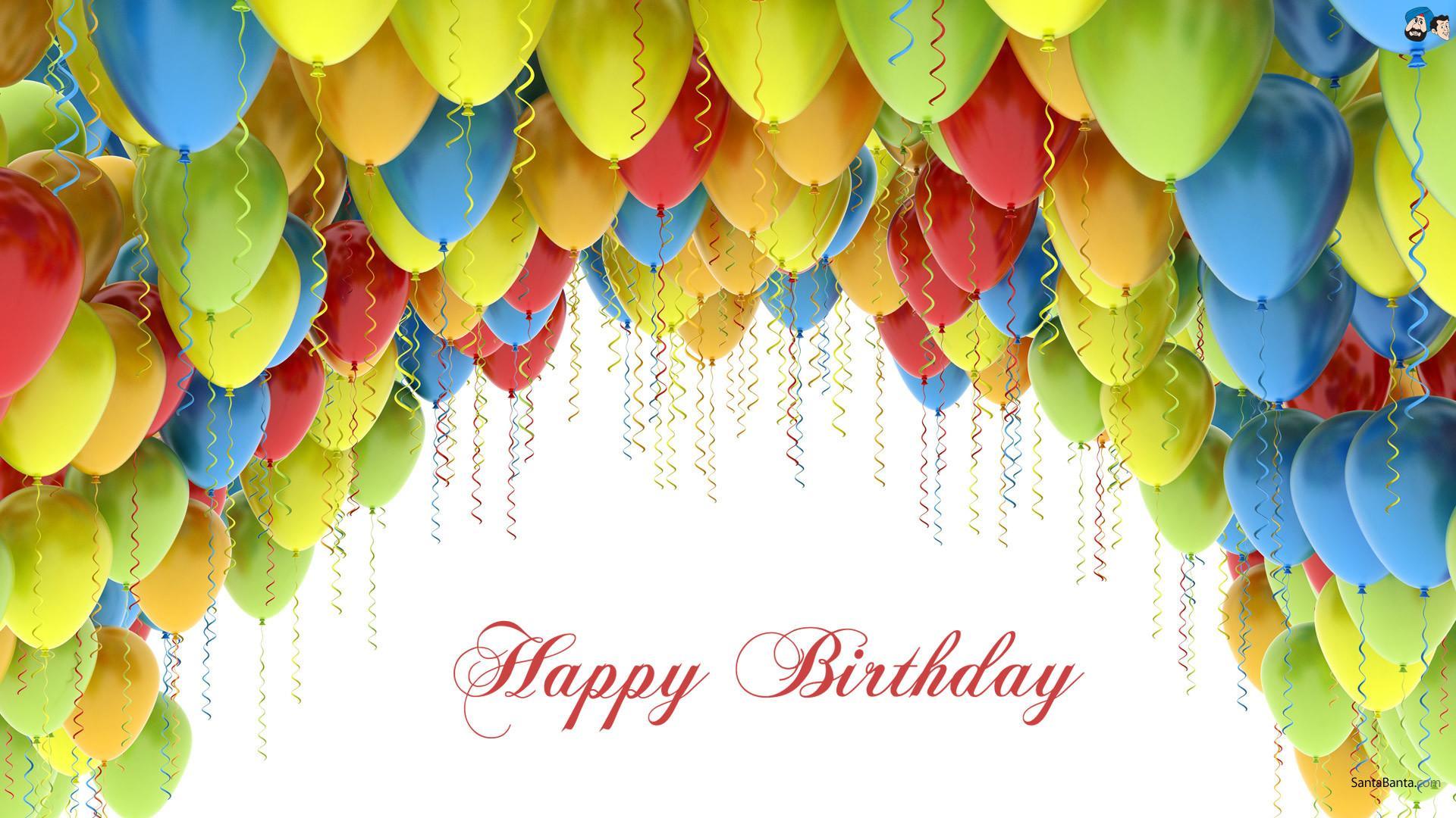 Birthday Balloons Wallpapers - Top Free Birthday Balloons Backgrounds -  WallpaperAccess