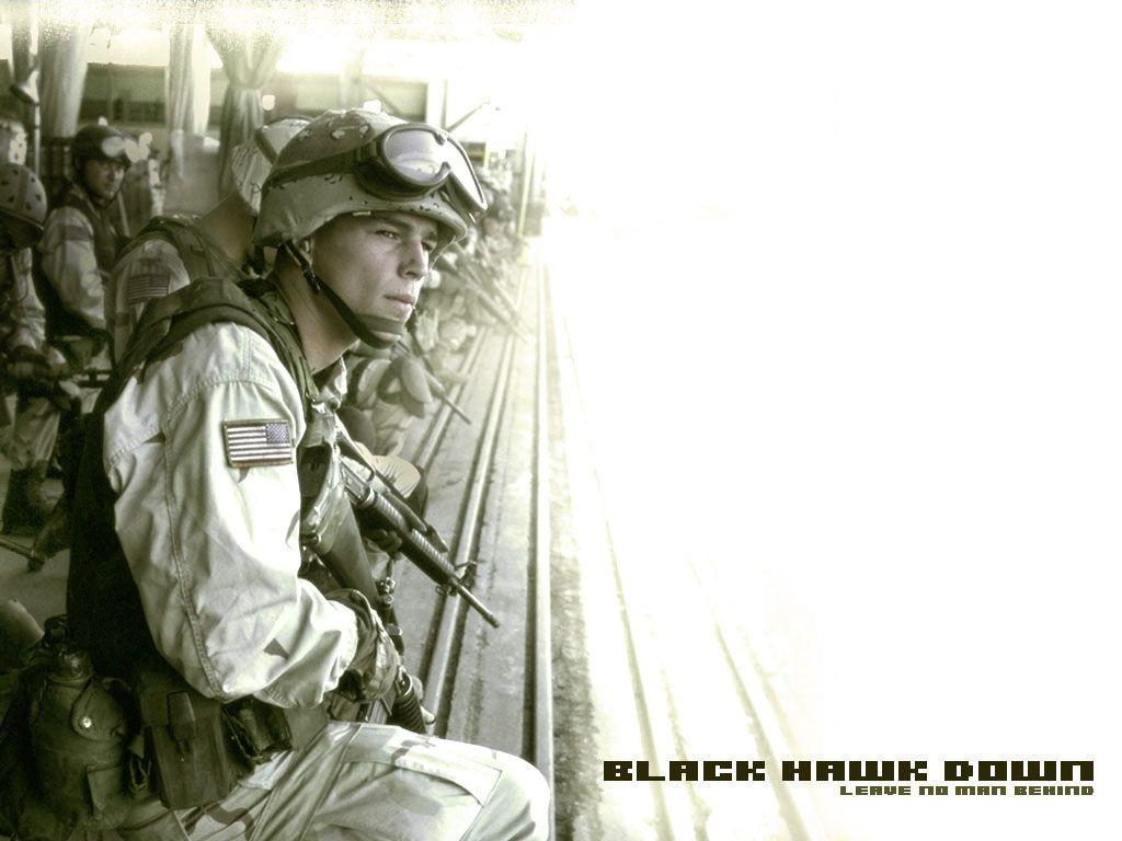 1024x768 Swat, Gun & Seals Black Hawk Down Wallpaper