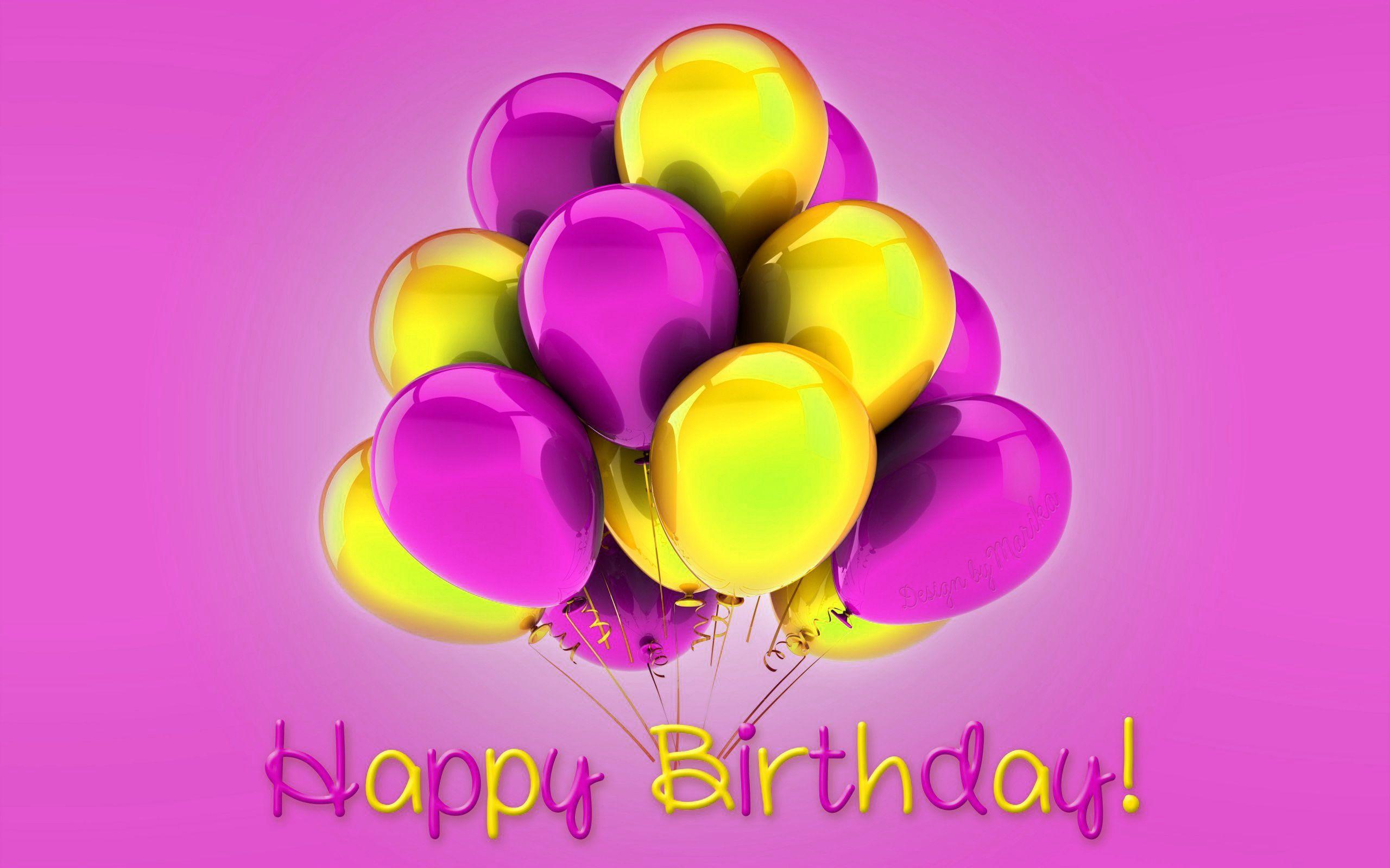 Birthday Balloons Wallpapers - Top Free Birthday Balloons Backgrounds ...