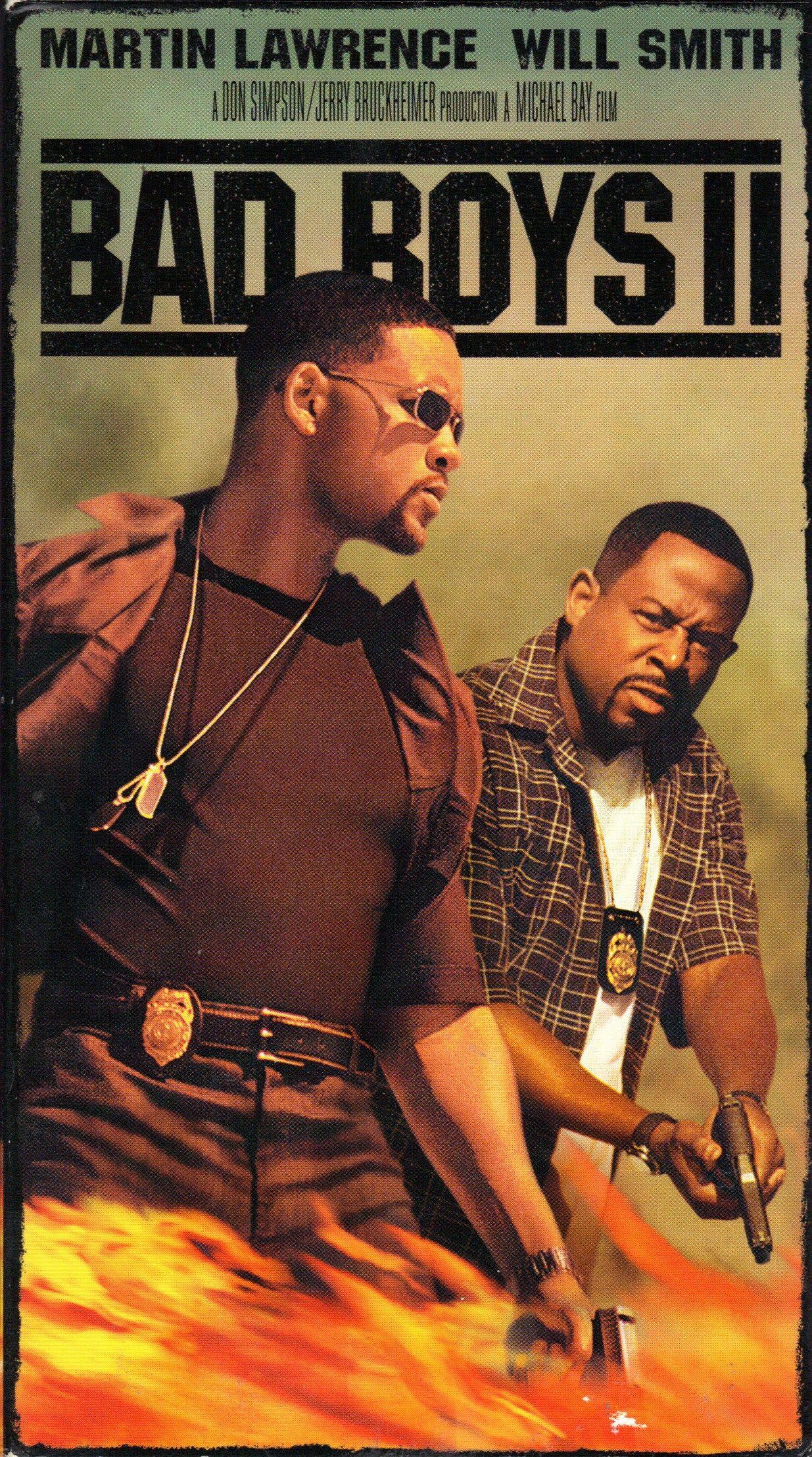 1235x2215 BAD BOYS II (2003) Stars Will Smith and Martin Lawrence. Directed