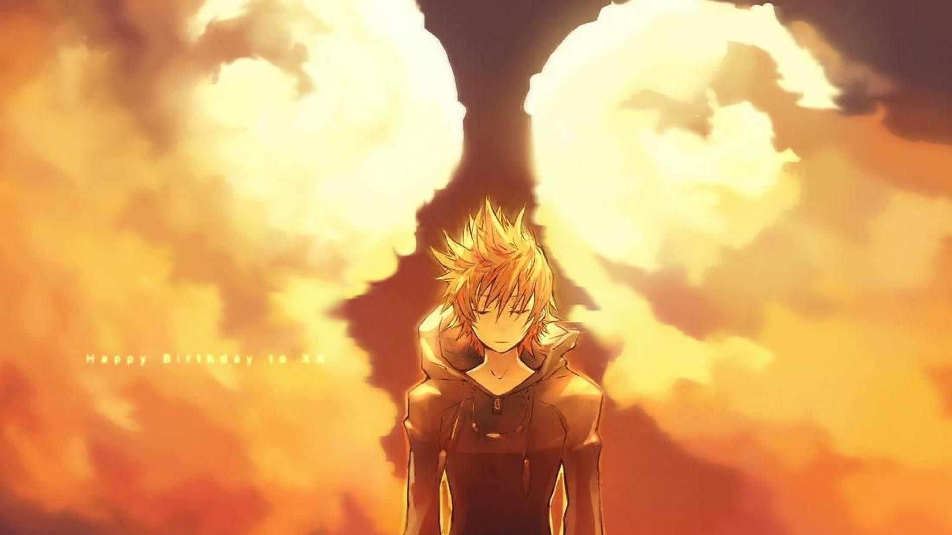 1920x1080 Roxas Kingdom Hearts Wallpaper