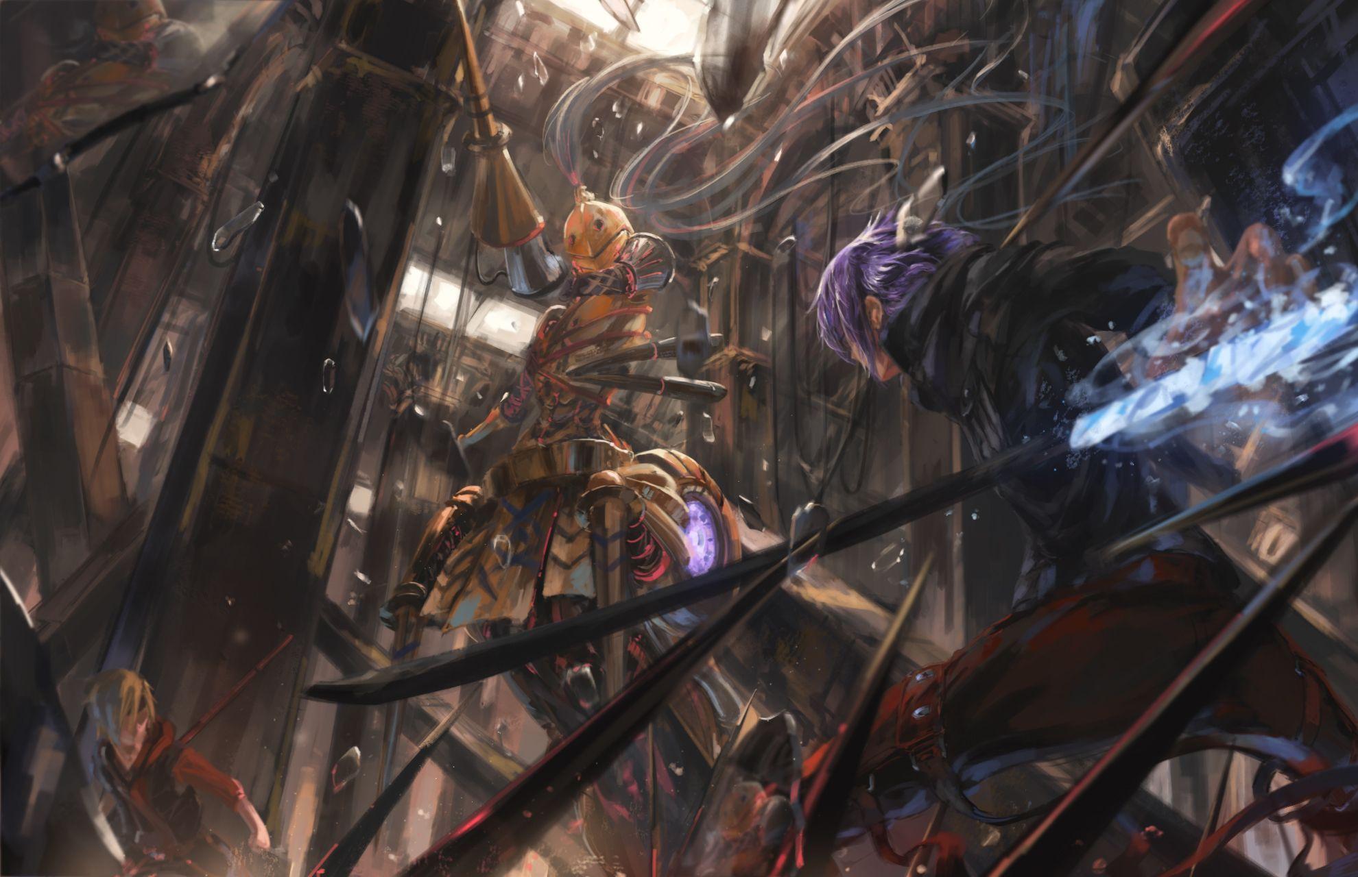 1980x1280 Re:CREATORS background and screensavers (2019)