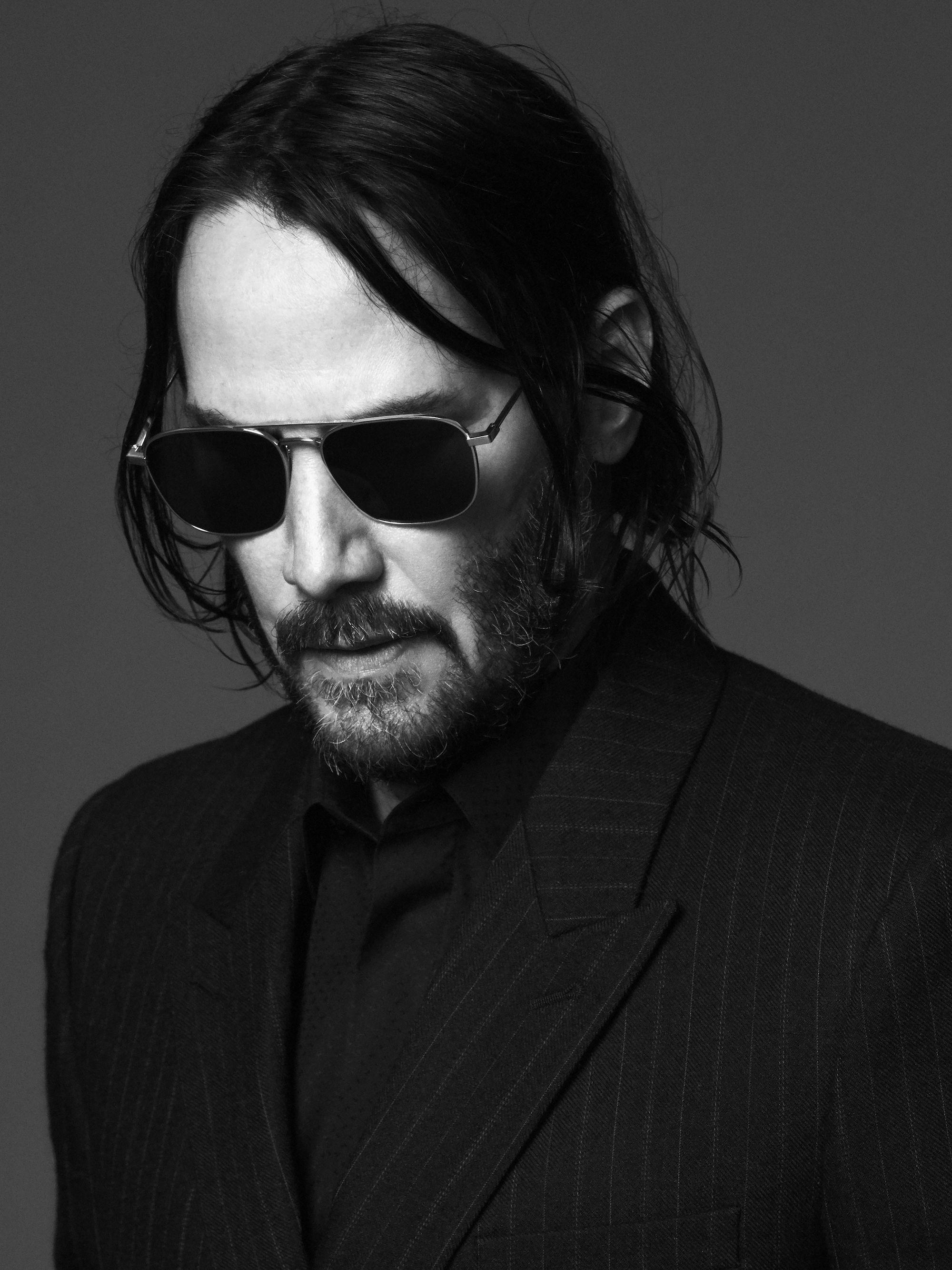 2000x2666 Keanu Reeves Is The New Face Of Saint Laurent Menswear