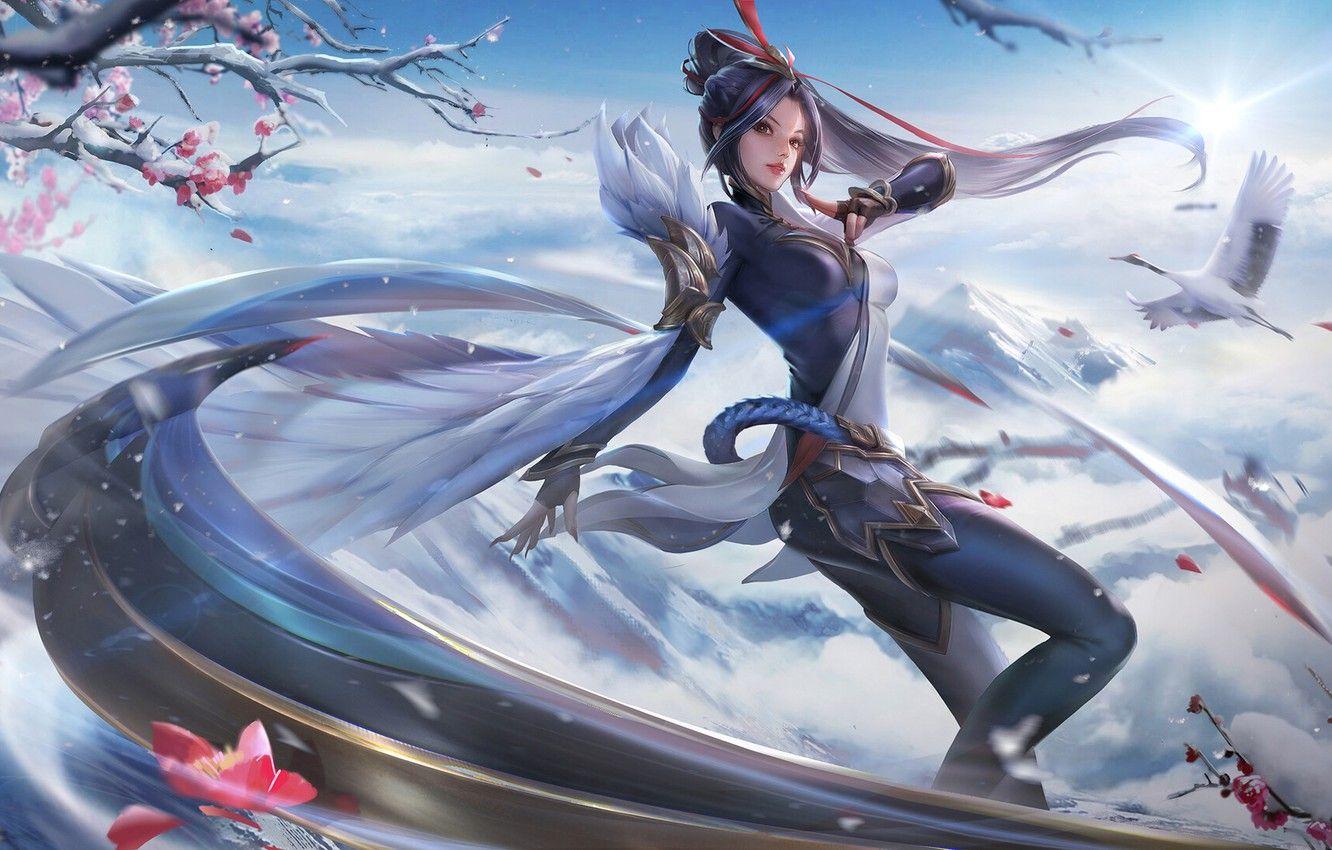 1332x850 Wallpaper China, Style, Asian, Girl, Costume, China, Fantasy, Art