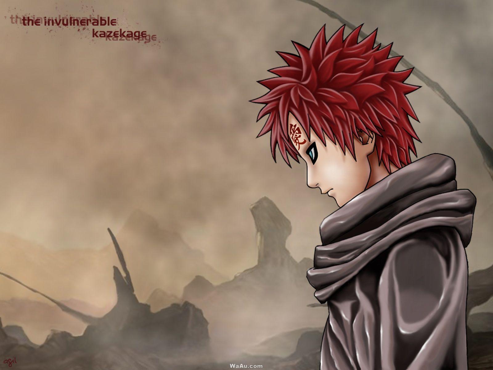 Cool Gaara Wallpapers Top Free Cool Gaara Backgrounds Wallpaperaccess