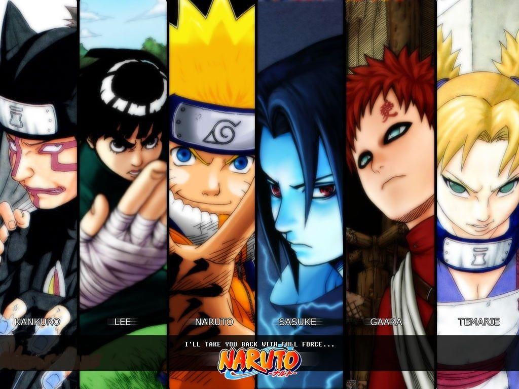 1024x768 Naruto illustration, Naruto Shippuuden, Temari, Uzumaki Naruto