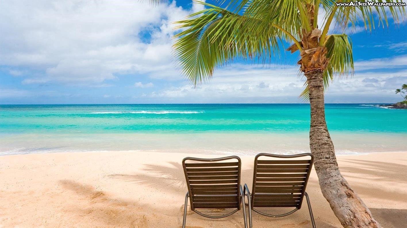 1416x796 Beach Computer Background HD