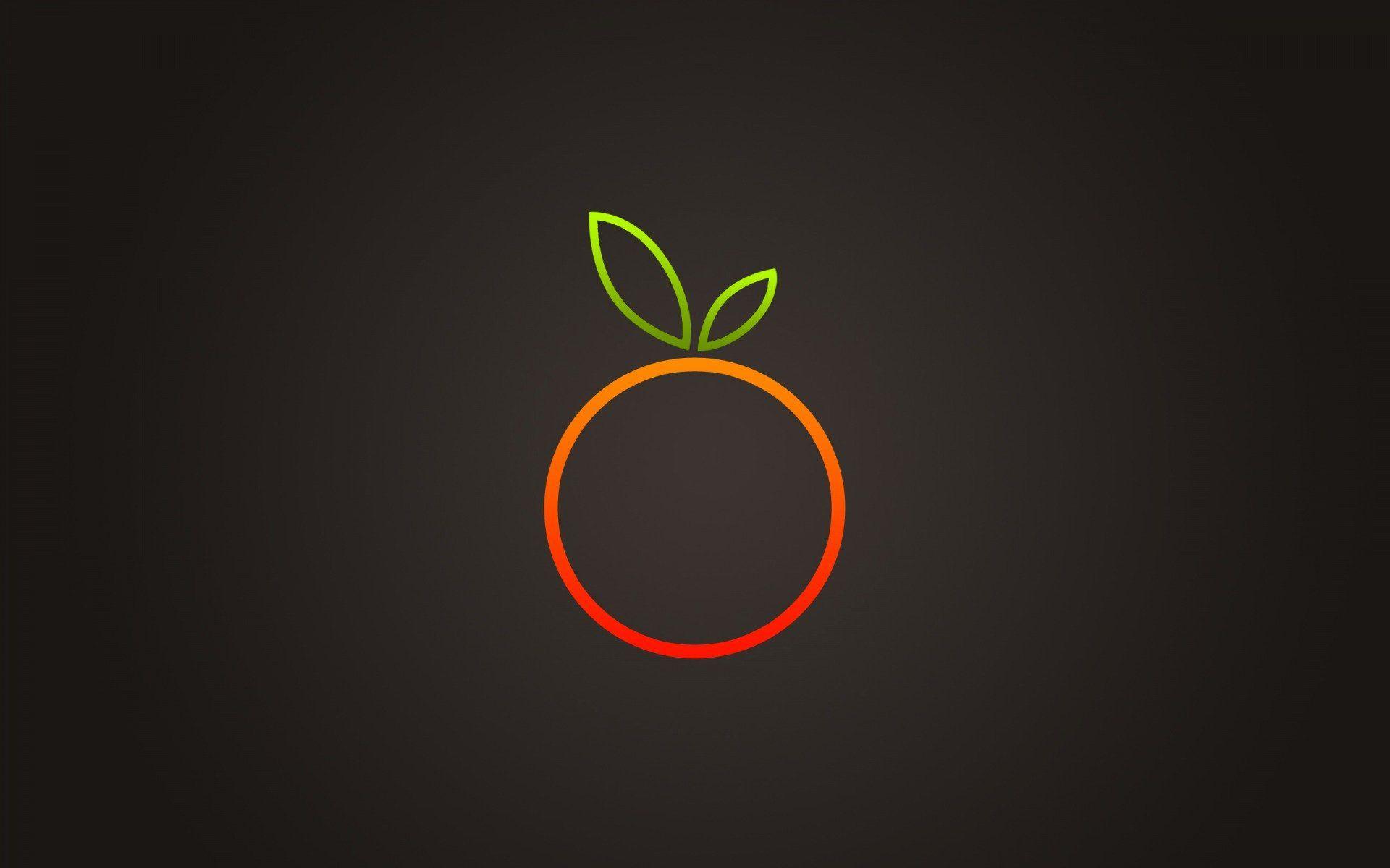 1920x1200 Orange Abstract Computer 80688 Wallpaper wallpaper