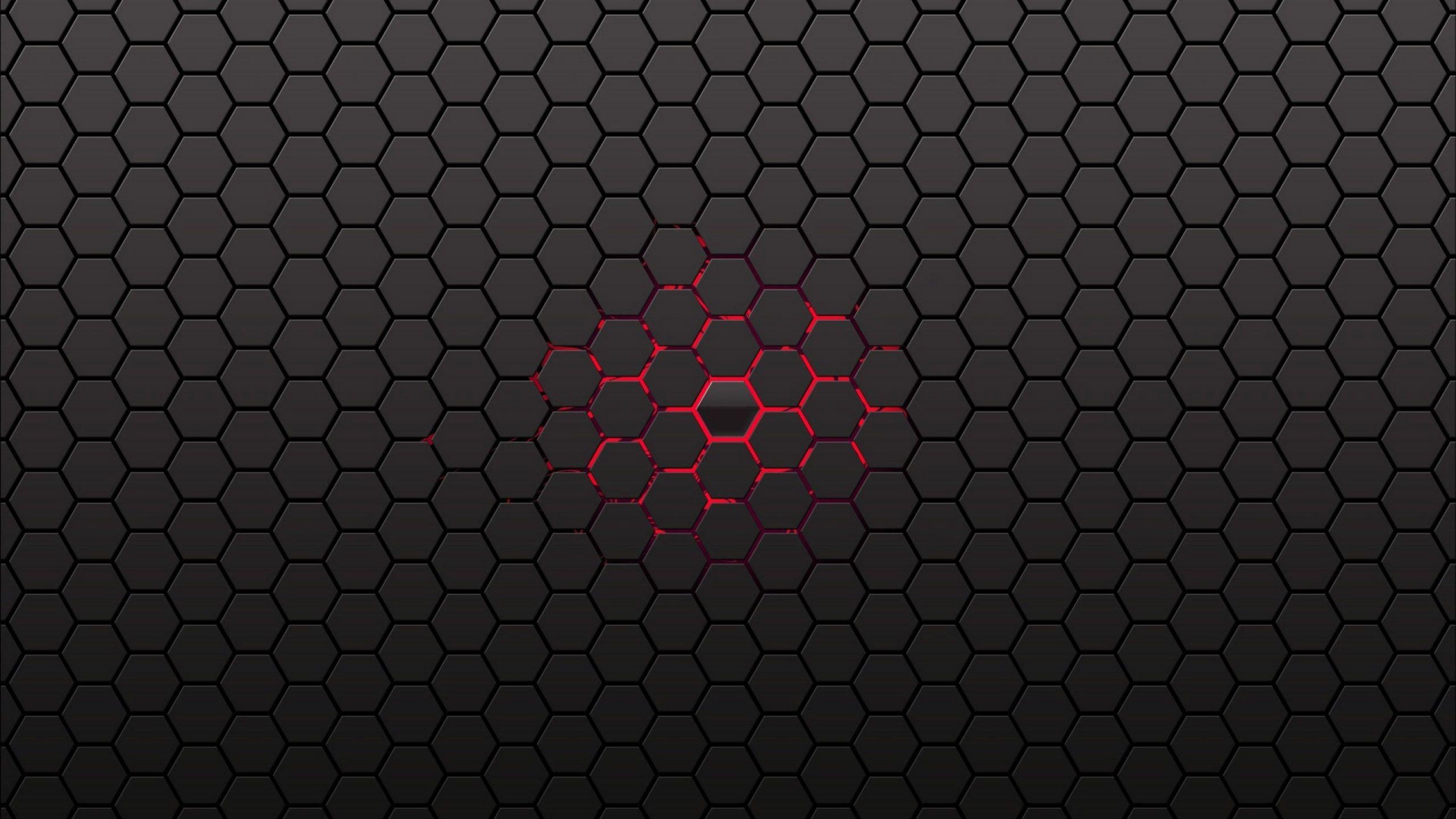 2560x1440 Black Abstract Computer Background