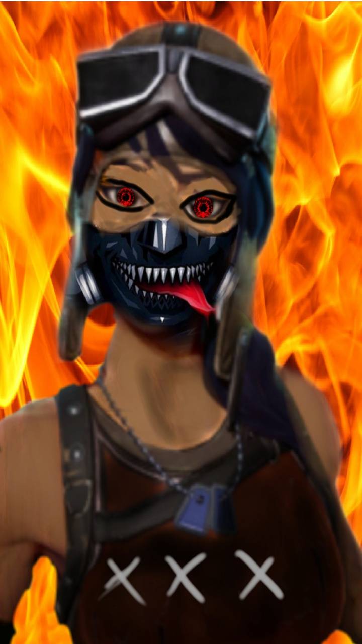 Download Renegade Raider Fortnite Supreme Fanart Wallpaper