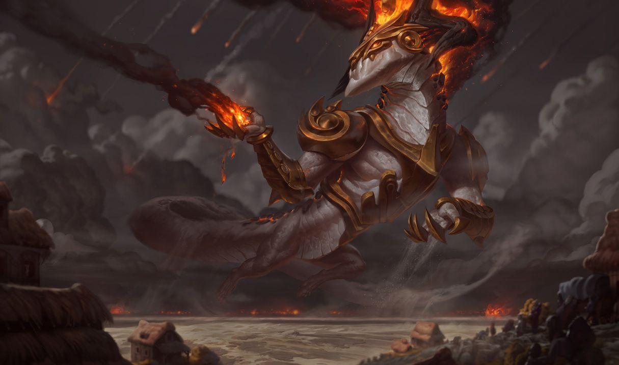 1215x717 League of Legends Aurelion Sol Wallpaper