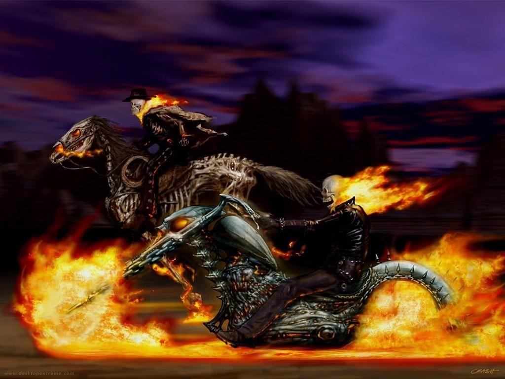 1024x768 Cool Motorcycle Wallpaper