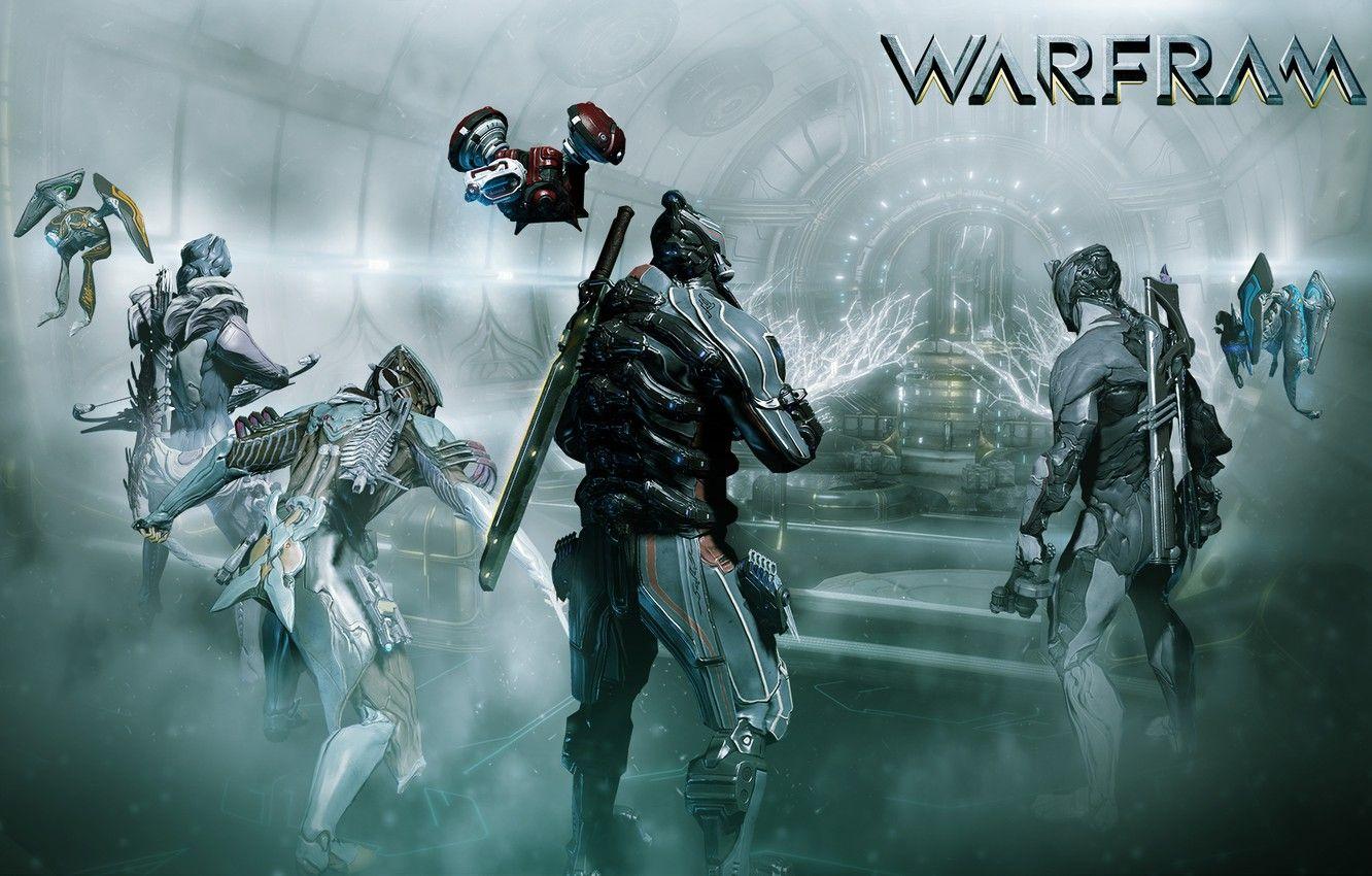 1332x850 Wallpaper warframe, Sarina, Excalibur, latron, Vauban image